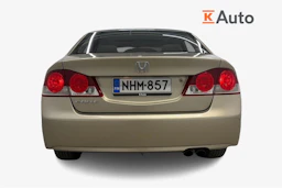 ruskea (beige) Honda Civic 2007 kuva 4.