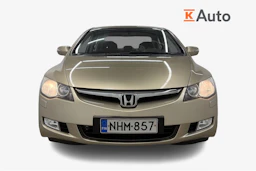 ruskea (beige) Honda Civic 2007 kuva 5.