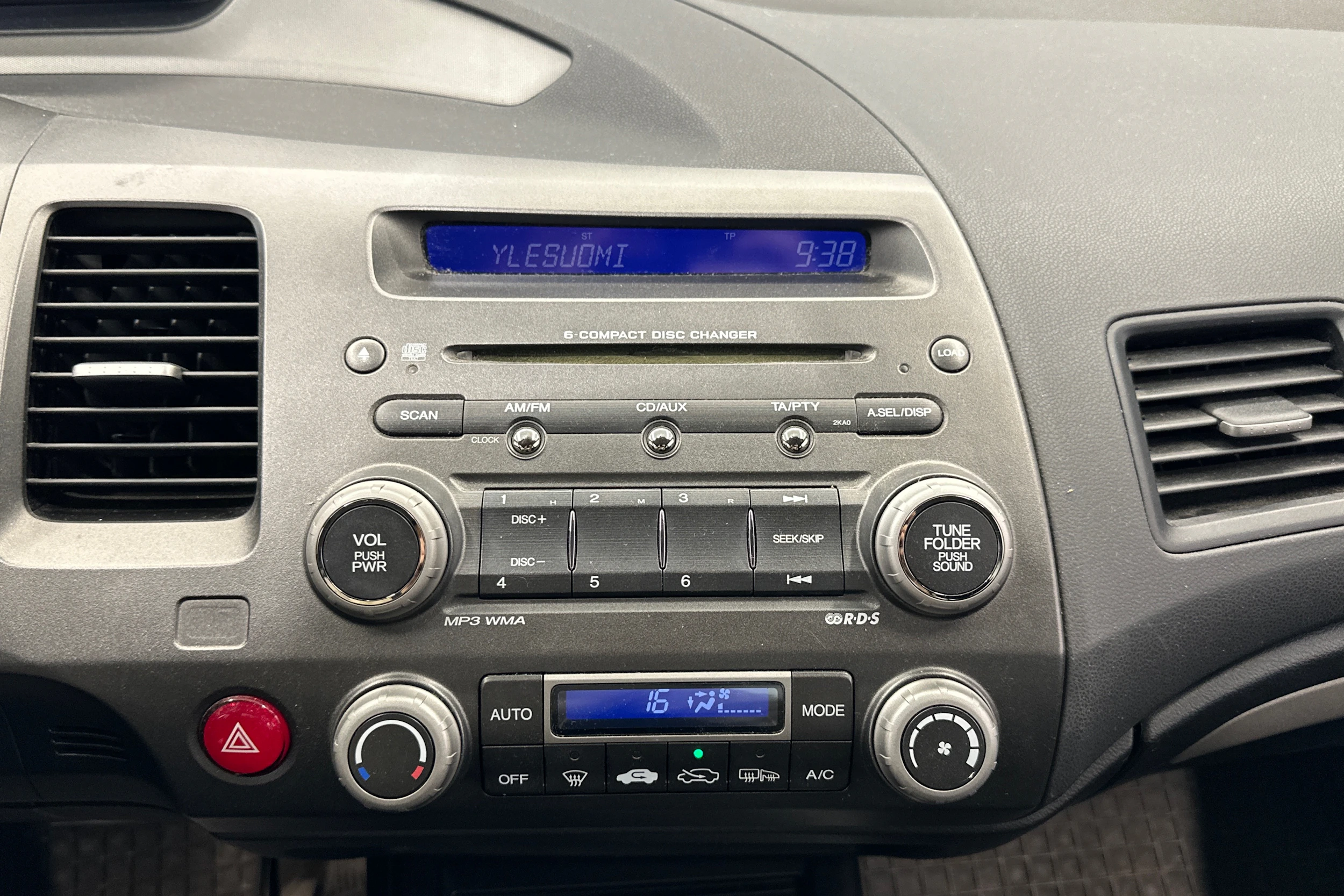 musta Honda Civic 2008 kuva 17.
