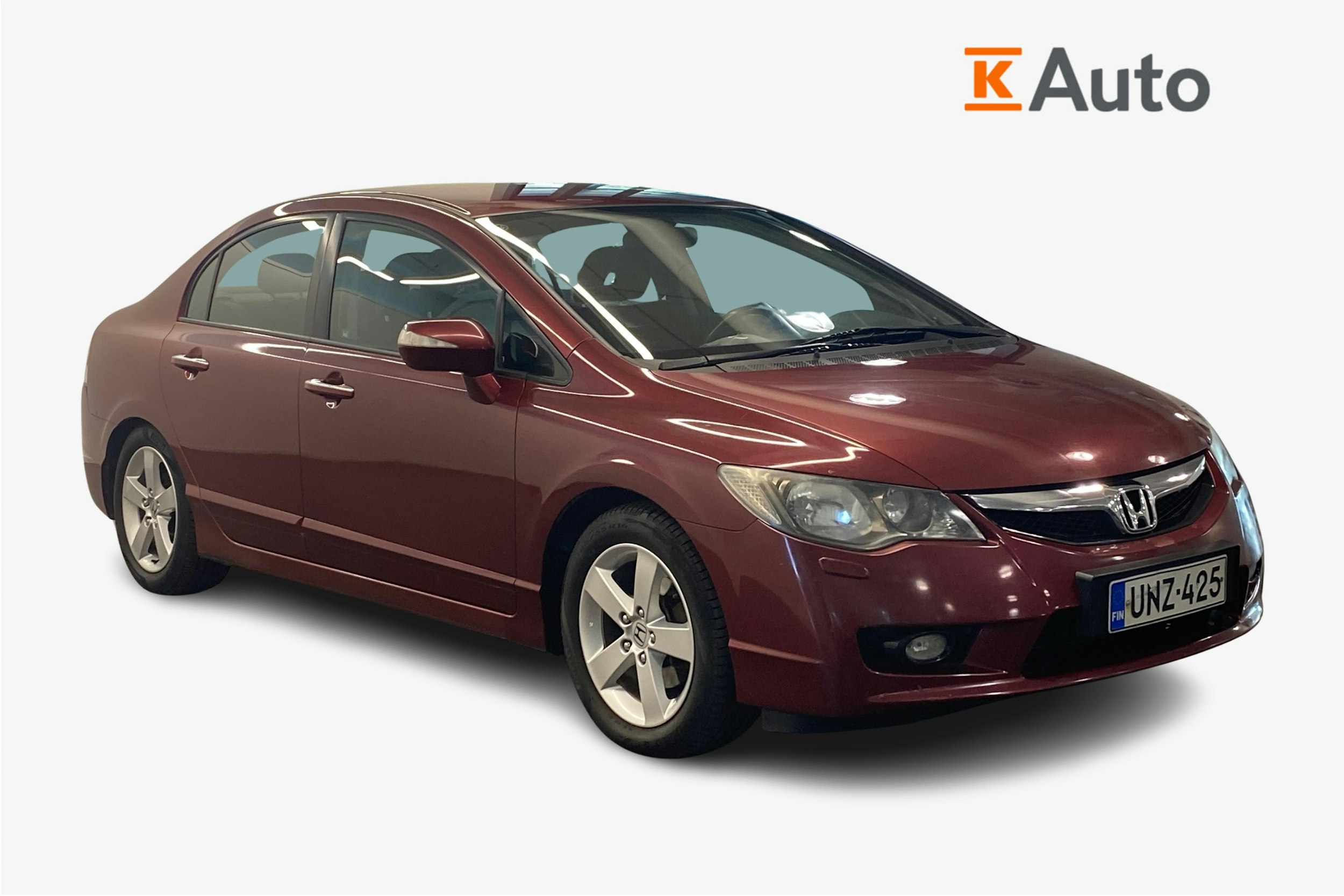punainen Honda Civic 2009 kuva 1.