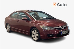 punainen Honda Civic 2009 kuva 1.