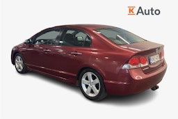 punainen Honda Civic 2009 kuva 2.