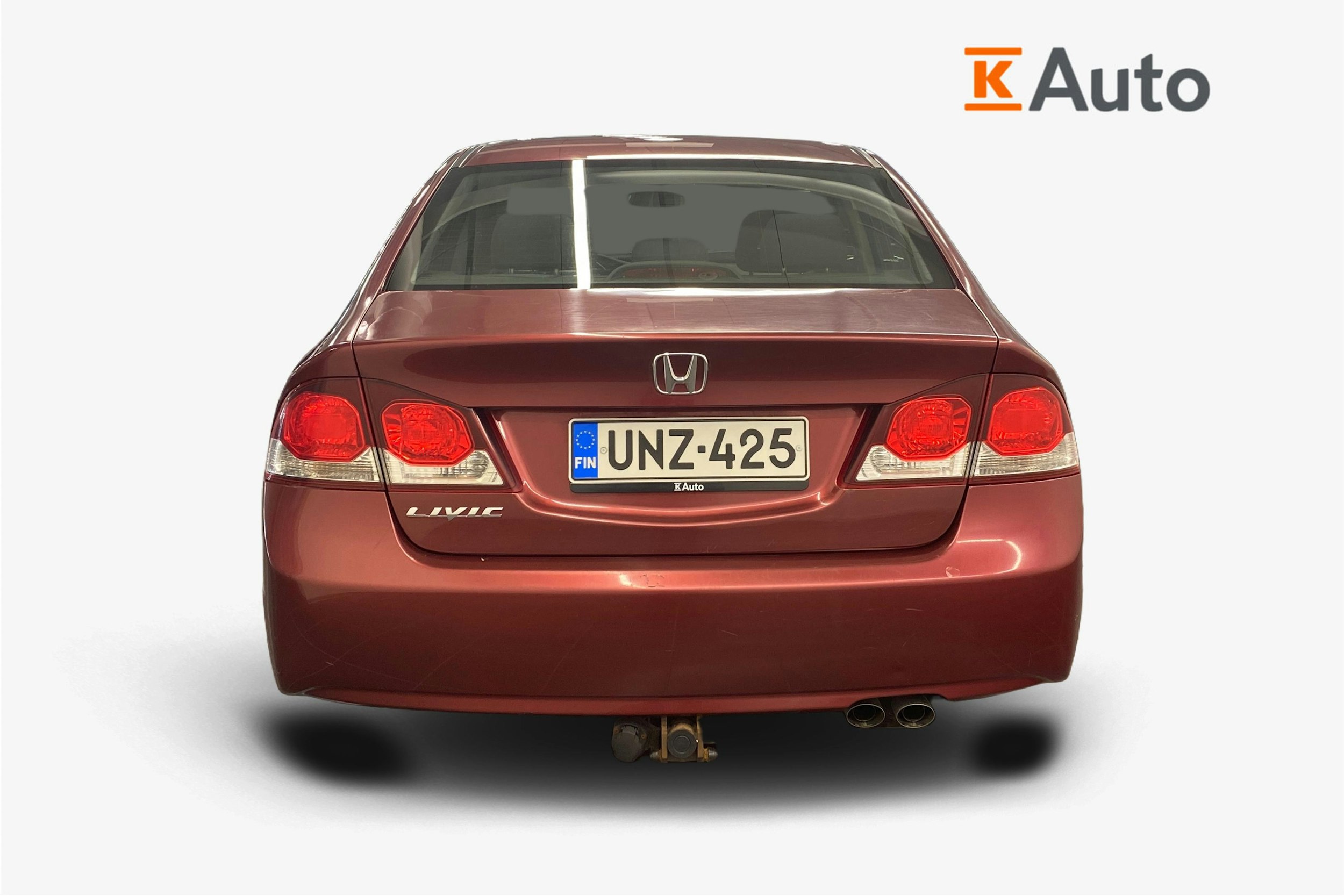 punainen Honda Civic 2009 kuva 3.