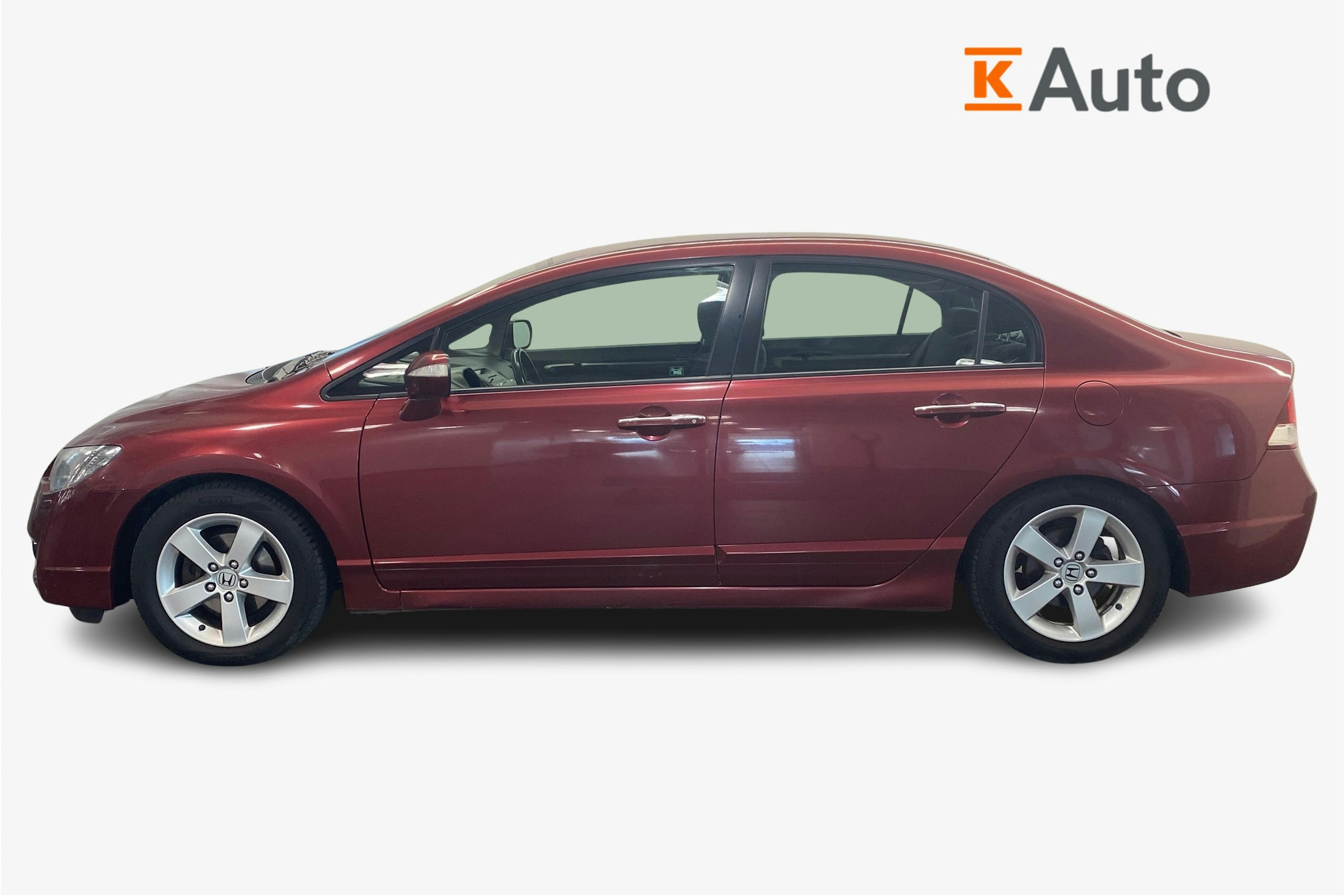 punainen Honda Civic 2009 kuva 6.