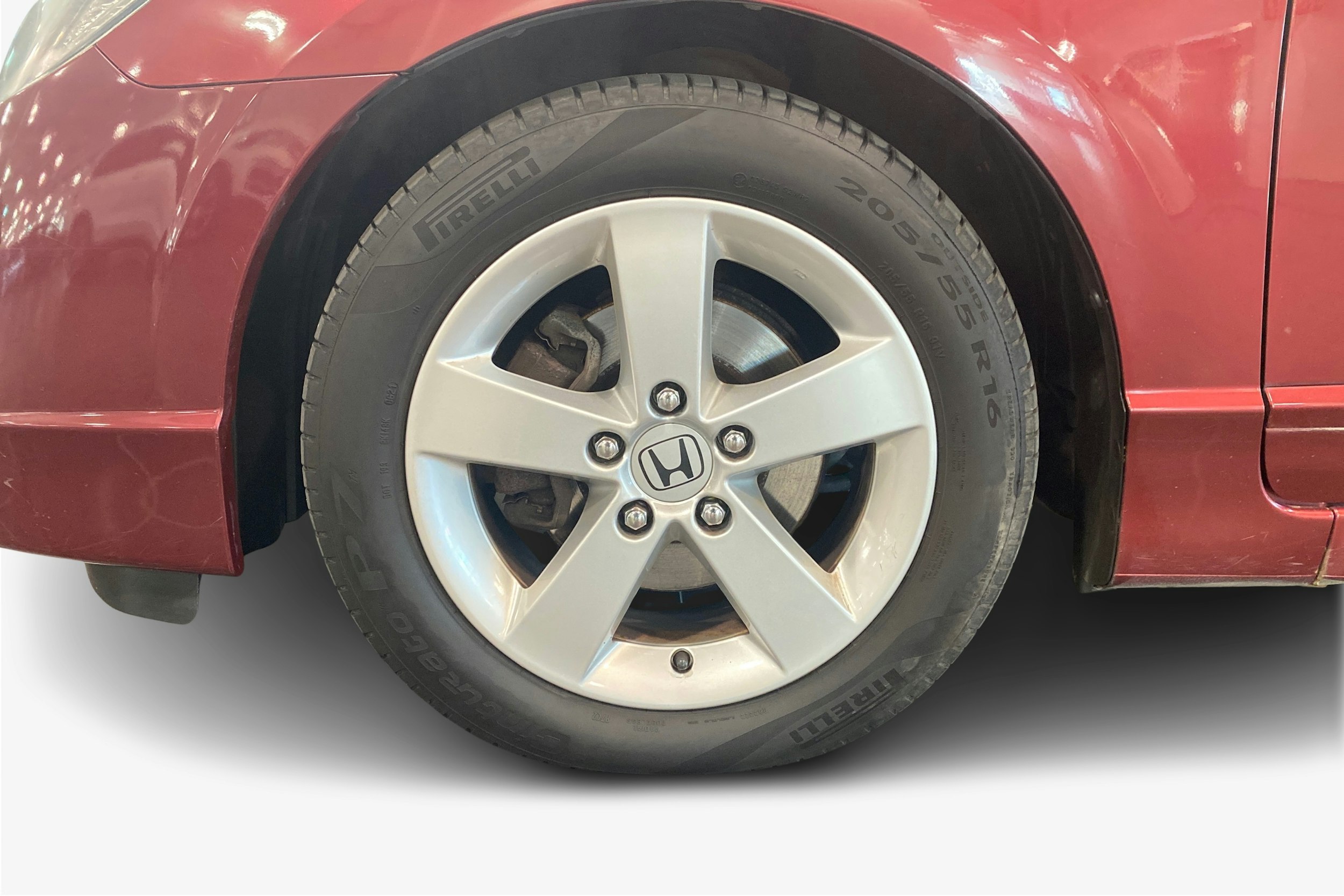 punainen Honda Civic 2009 kuva 11.