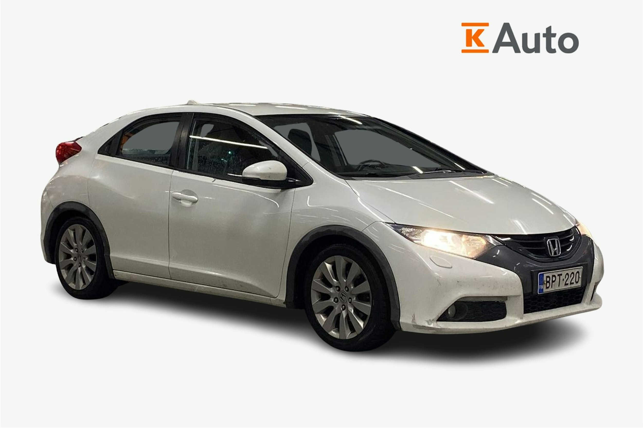 valkoinen Honda Civic 2012 kuva 1.