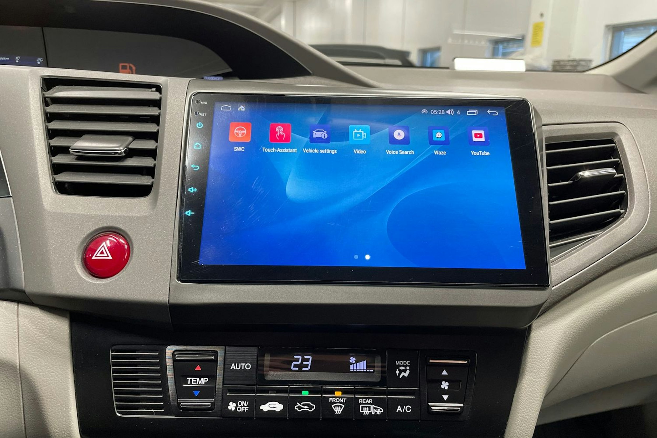 ruskea (beige) Honda Civic 2012 kuva 19.