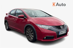 punainen Honda Civic 2013 kuva 1.