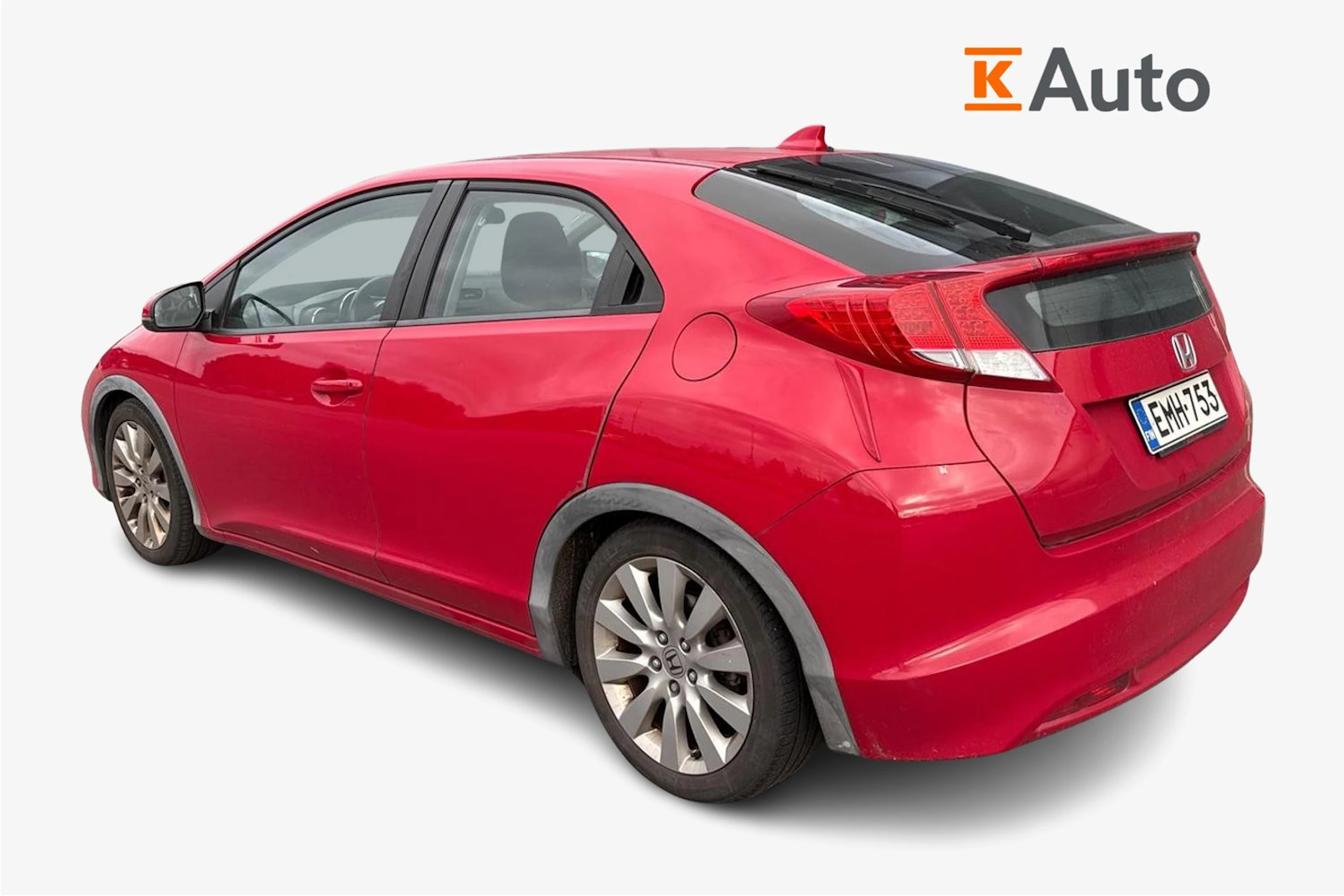 punainen Honda Civic 2013 kuva 2.
