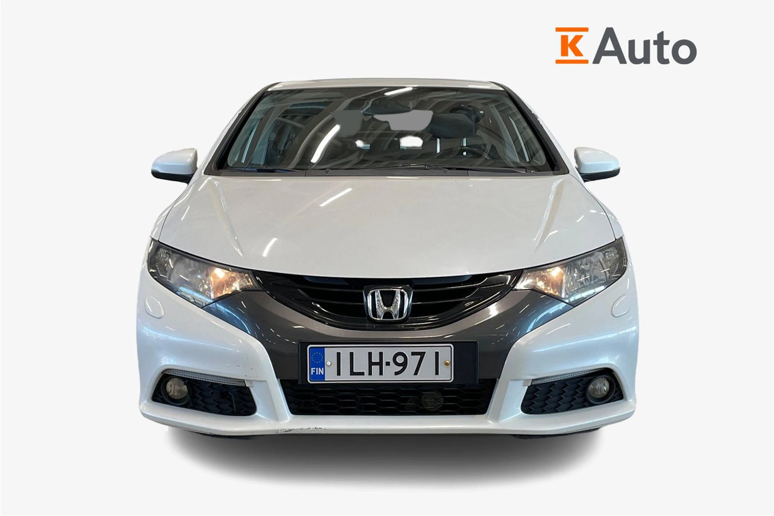 valkoinen Honda Civic 2013 kuva 4.