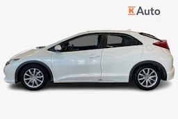 valkoinen Honda Civic 2013 kuva 5.