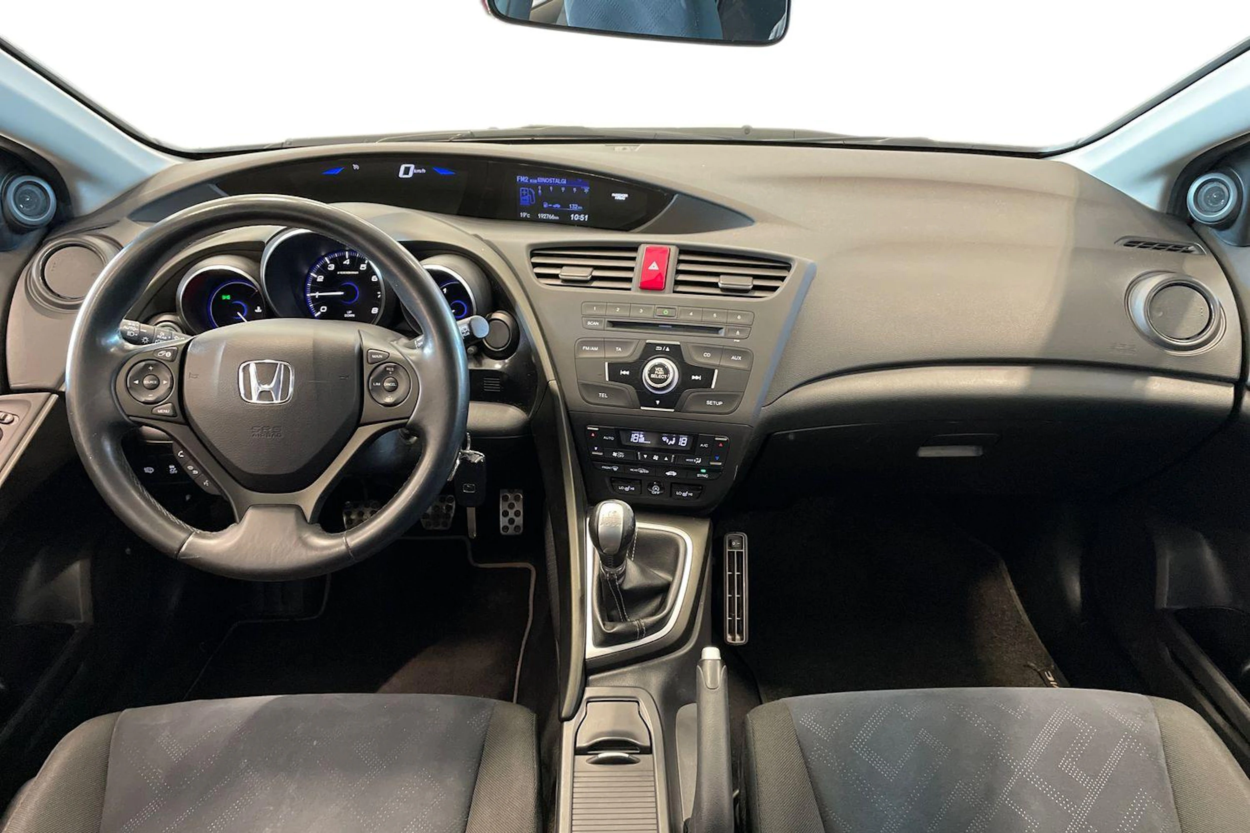 valkoinen Honda Civic 2013 kuva 7.