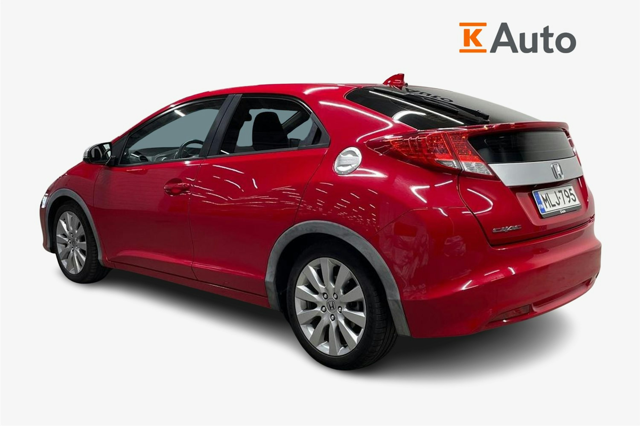 punainen Honda Civic 2013 kuva 2.