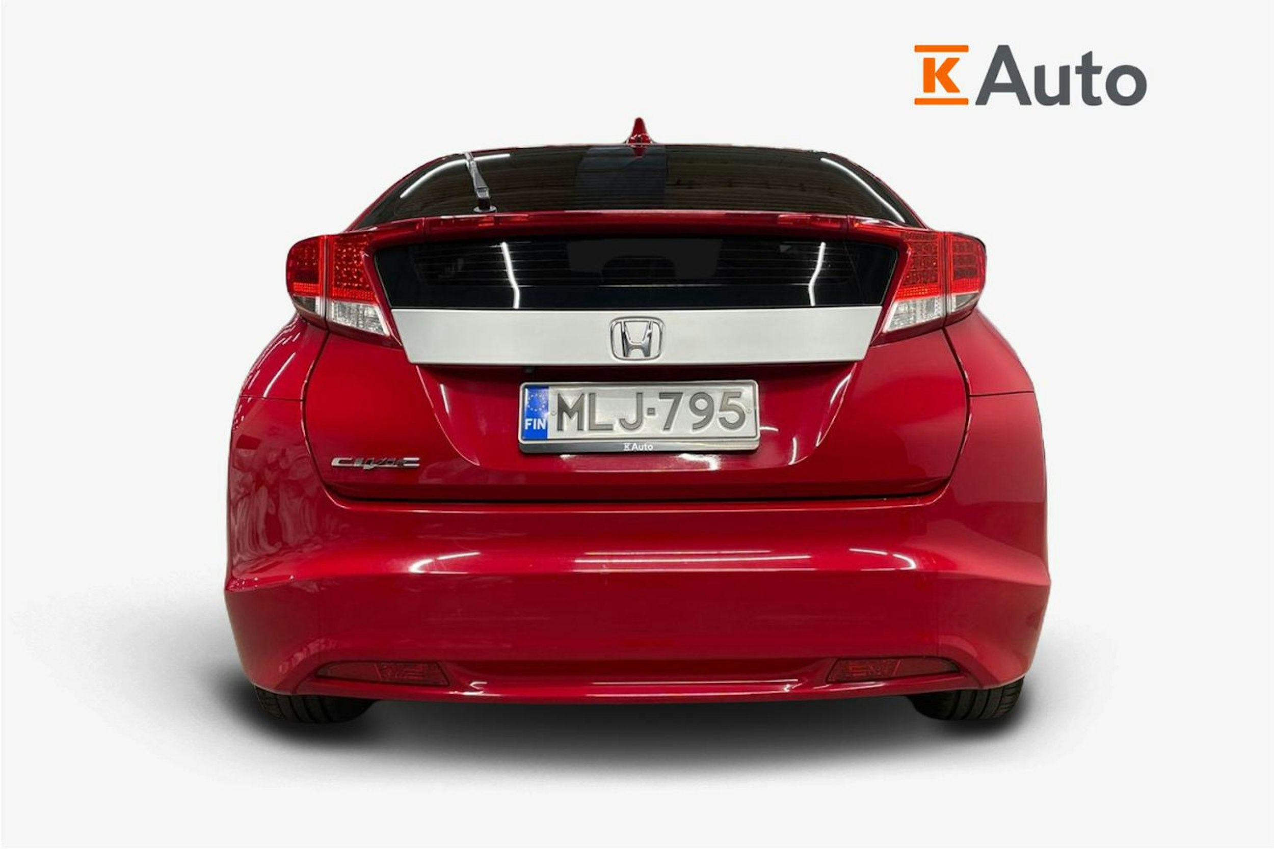 punainen Honda Civic 2013 kuva 3.