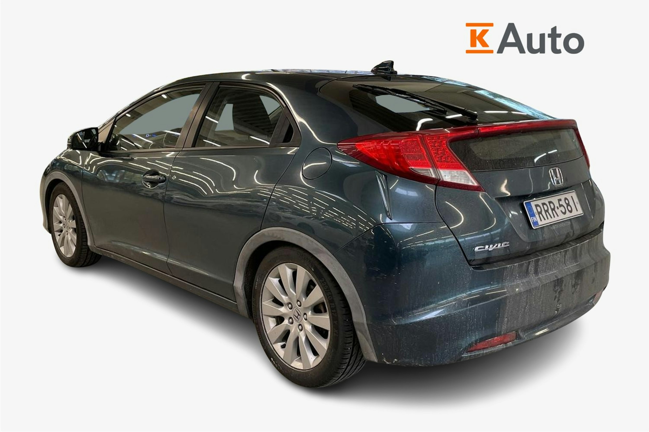 vihreä Honda Civic 2013 kuva 2.