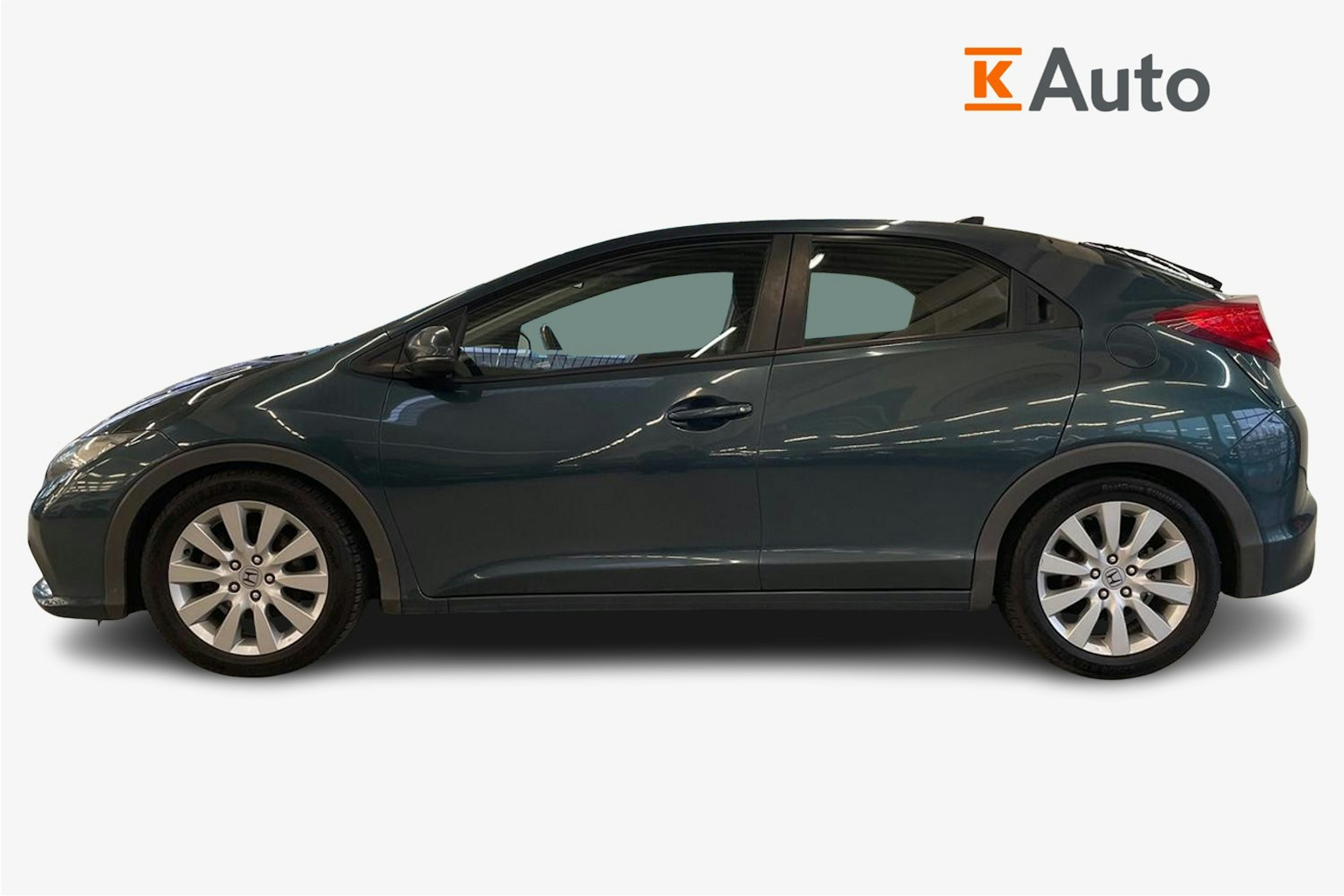 vihreä Honda Civic 2013 kuva 6.