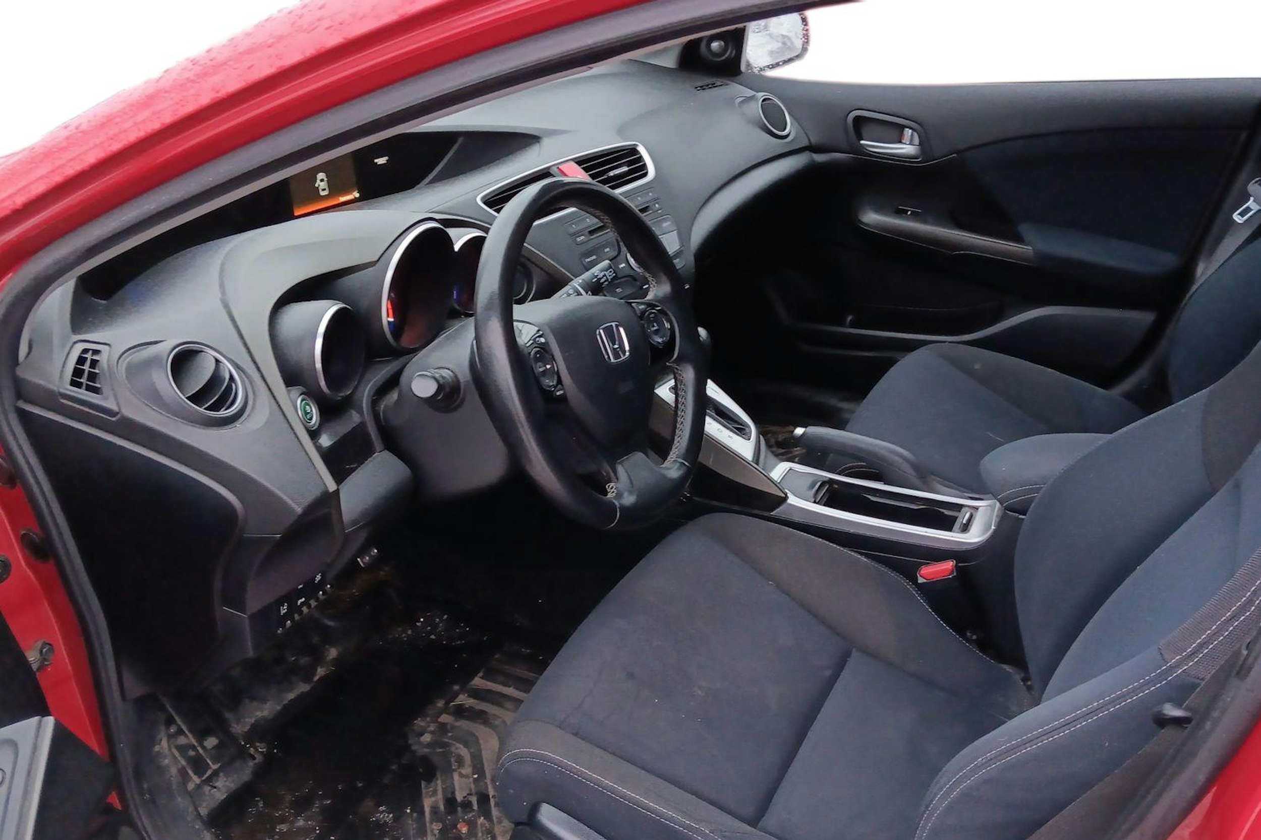 punainen Honda Civic 2014 kuva 3.