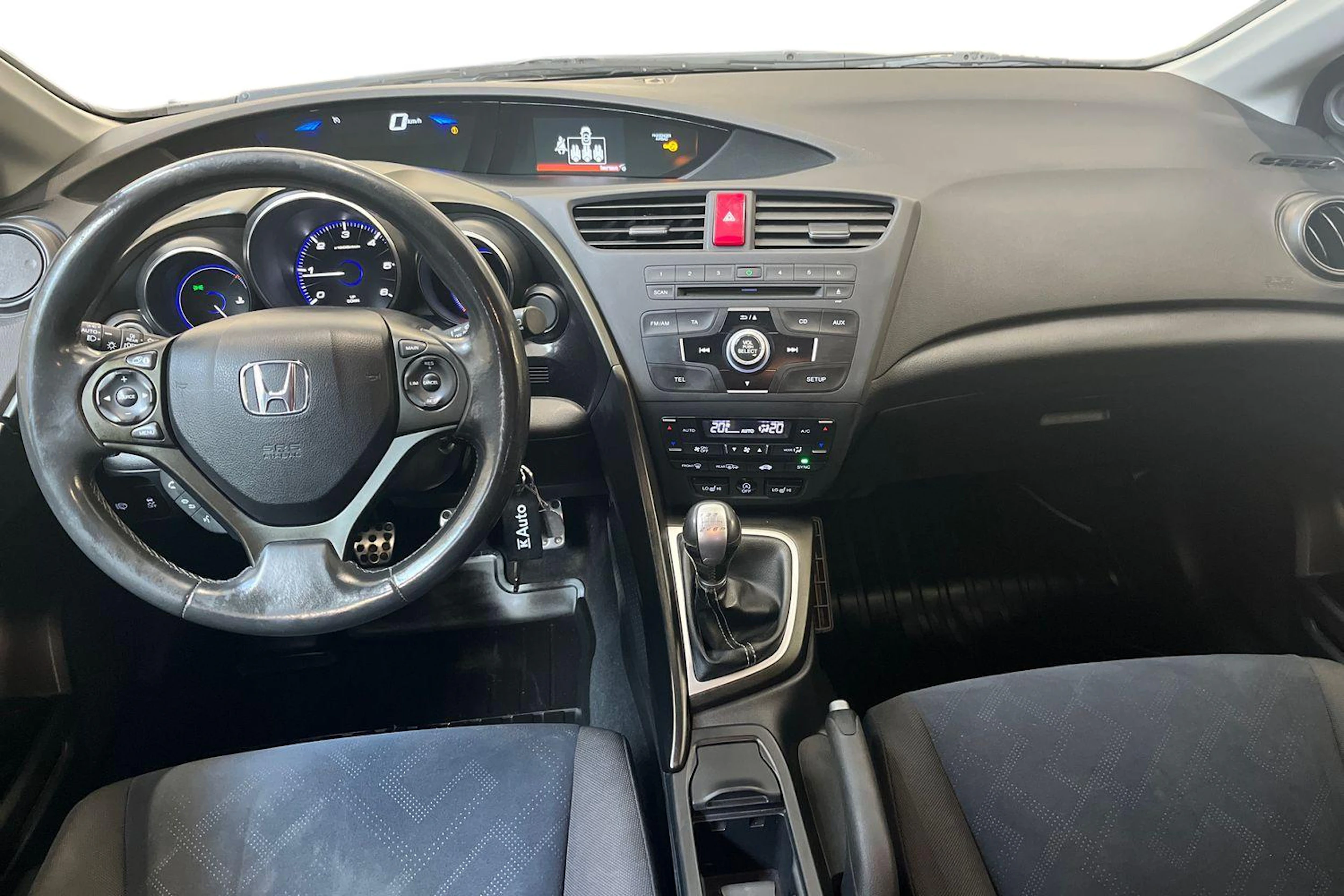 sininen Honda Civic 2014 kuva 7.