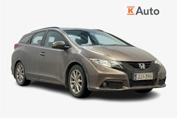 ruskea (beige) Honda Civic 2014 kuva 1.