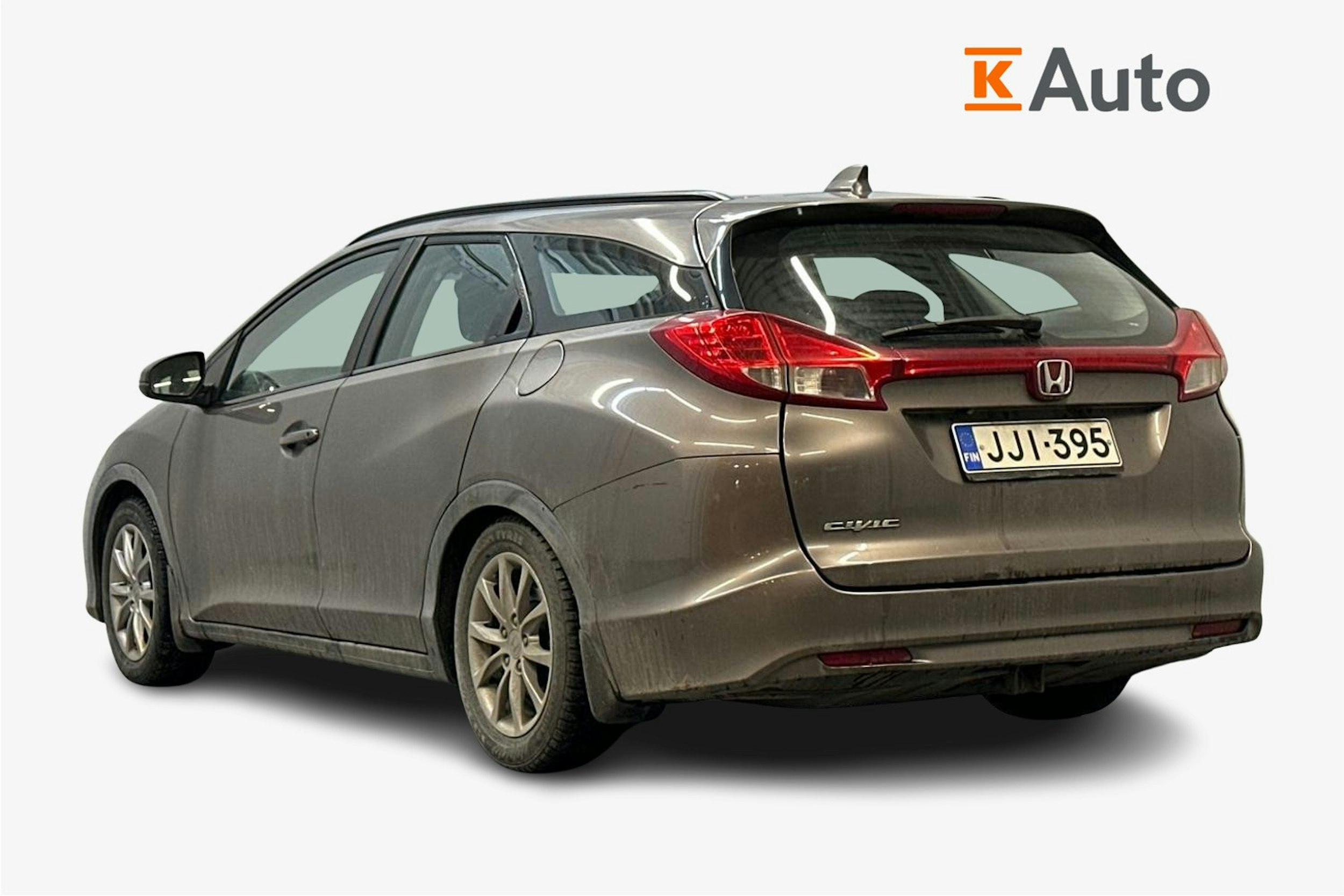 ruskea (beige) Honda Civic 2014 kuva 2.