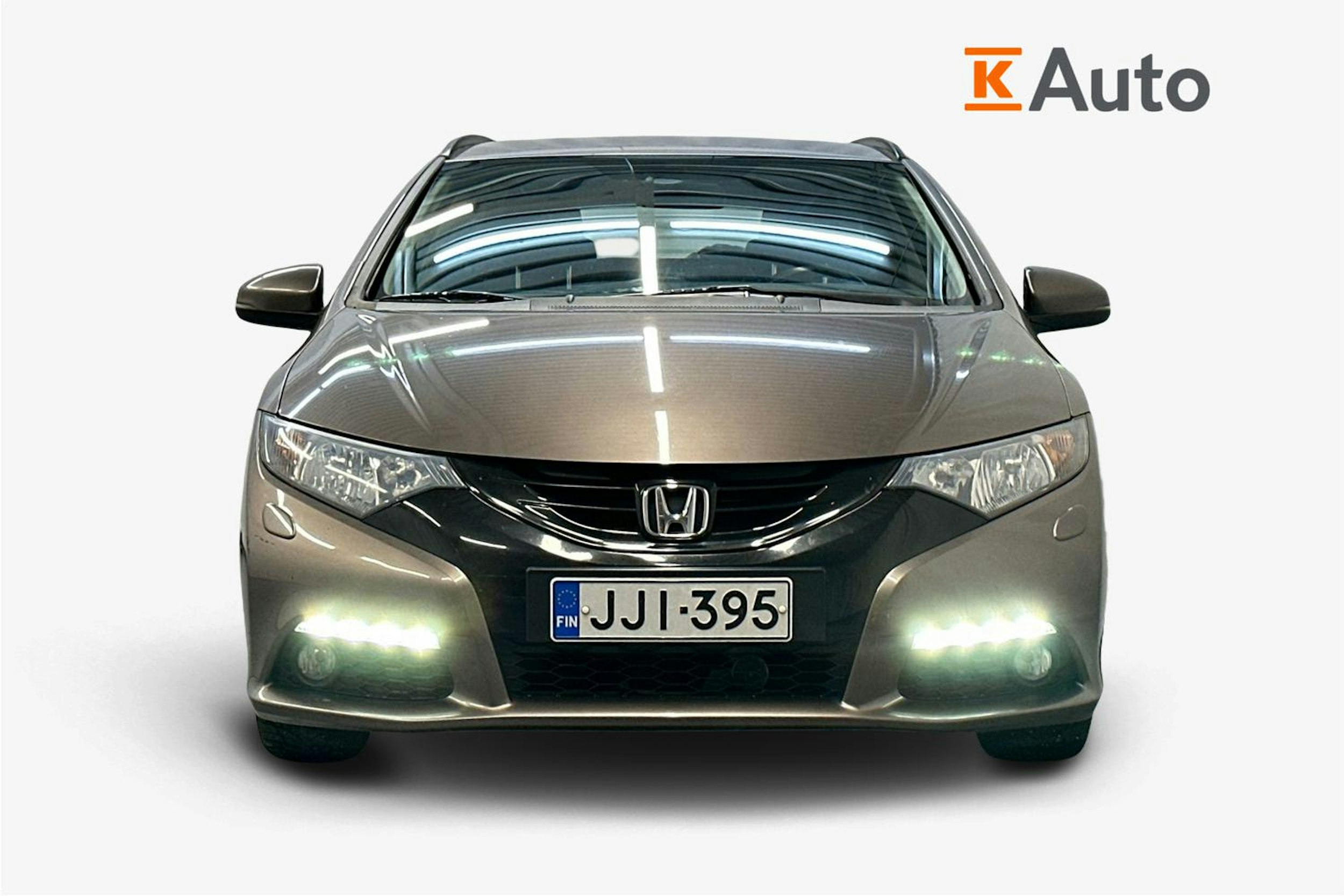 ruskea (beige) Honda Civic 2014 kuva 5.