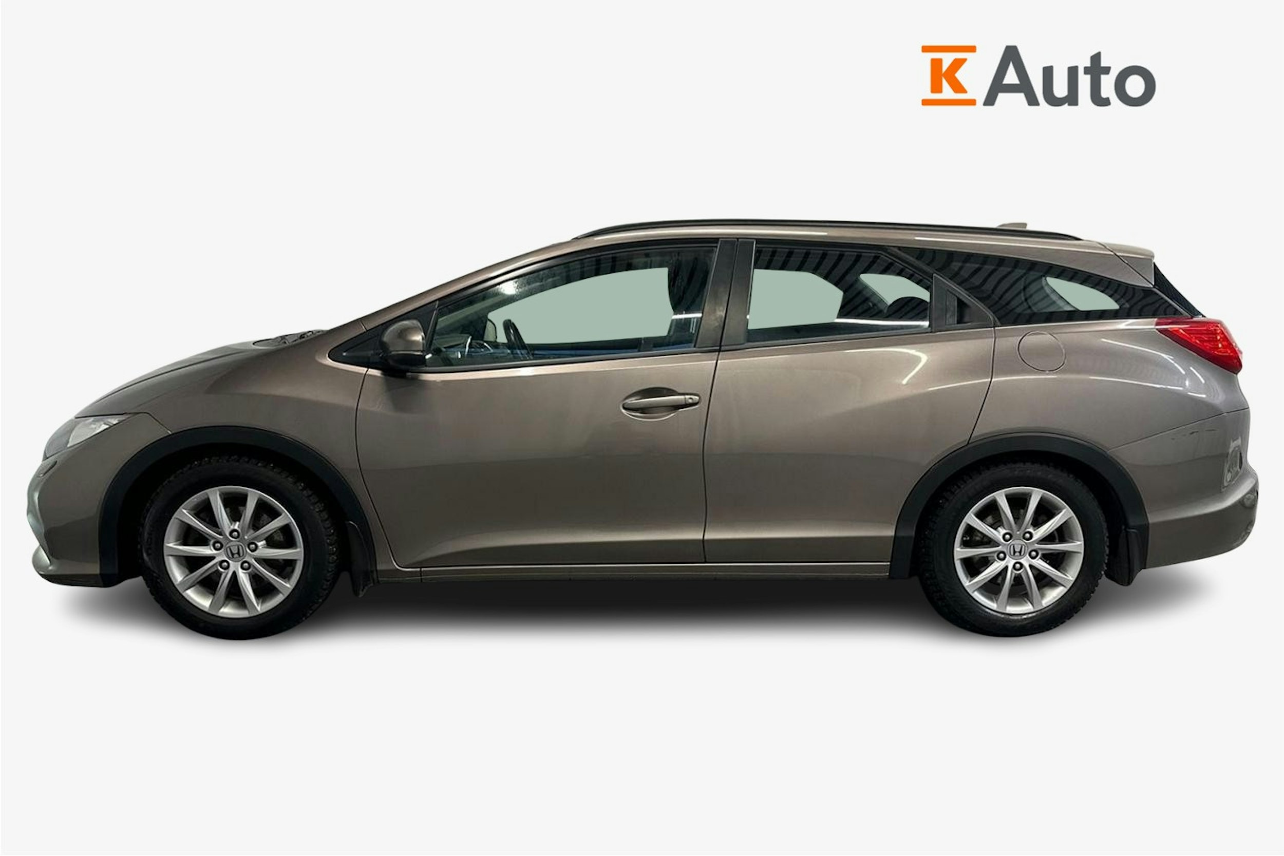 ruskea (beige) Honda Civic 2014 kuva 6.