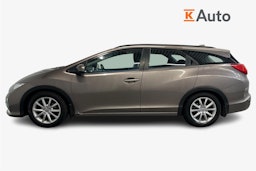 ruskea (beige) Honda Civic 2014 kuva 6.