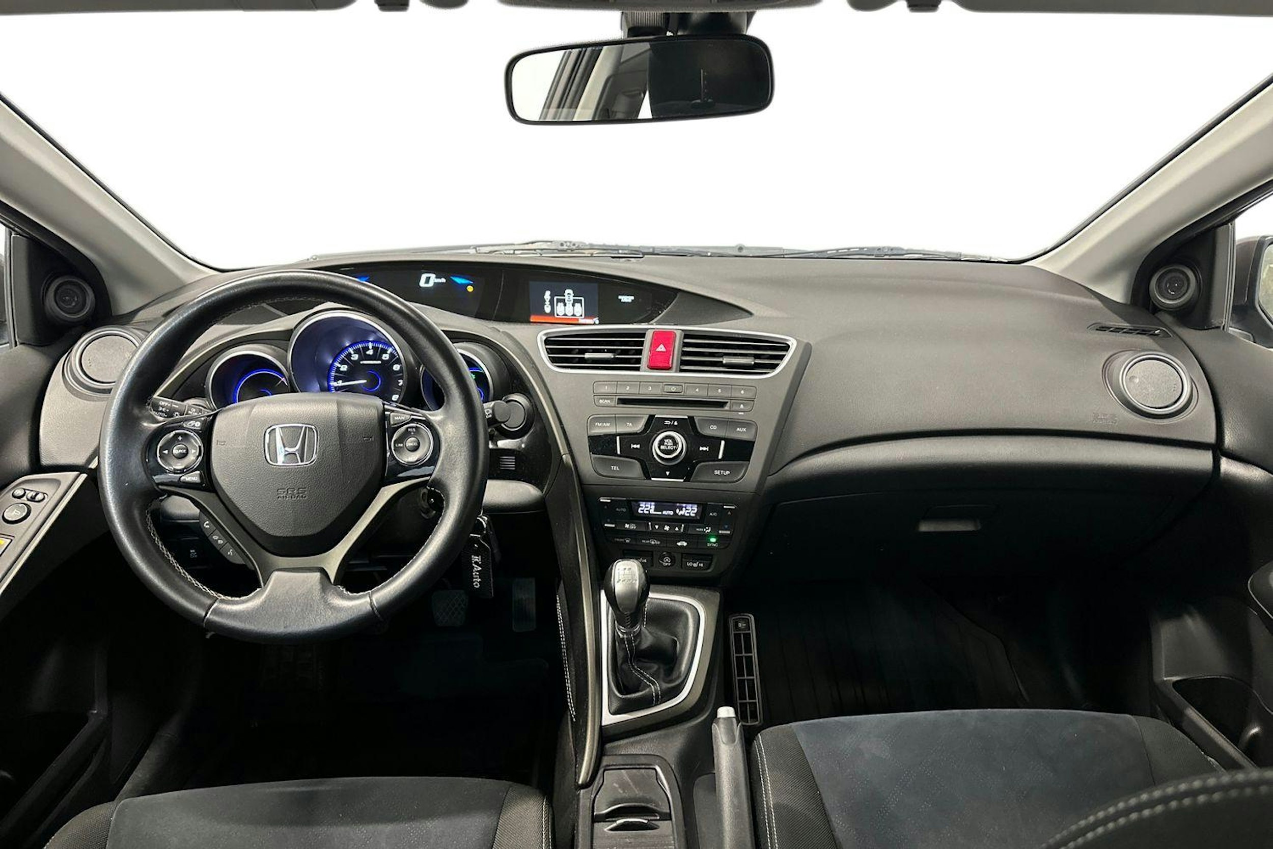 ruskea (beige) Honda Civic 2014 kuva 9.