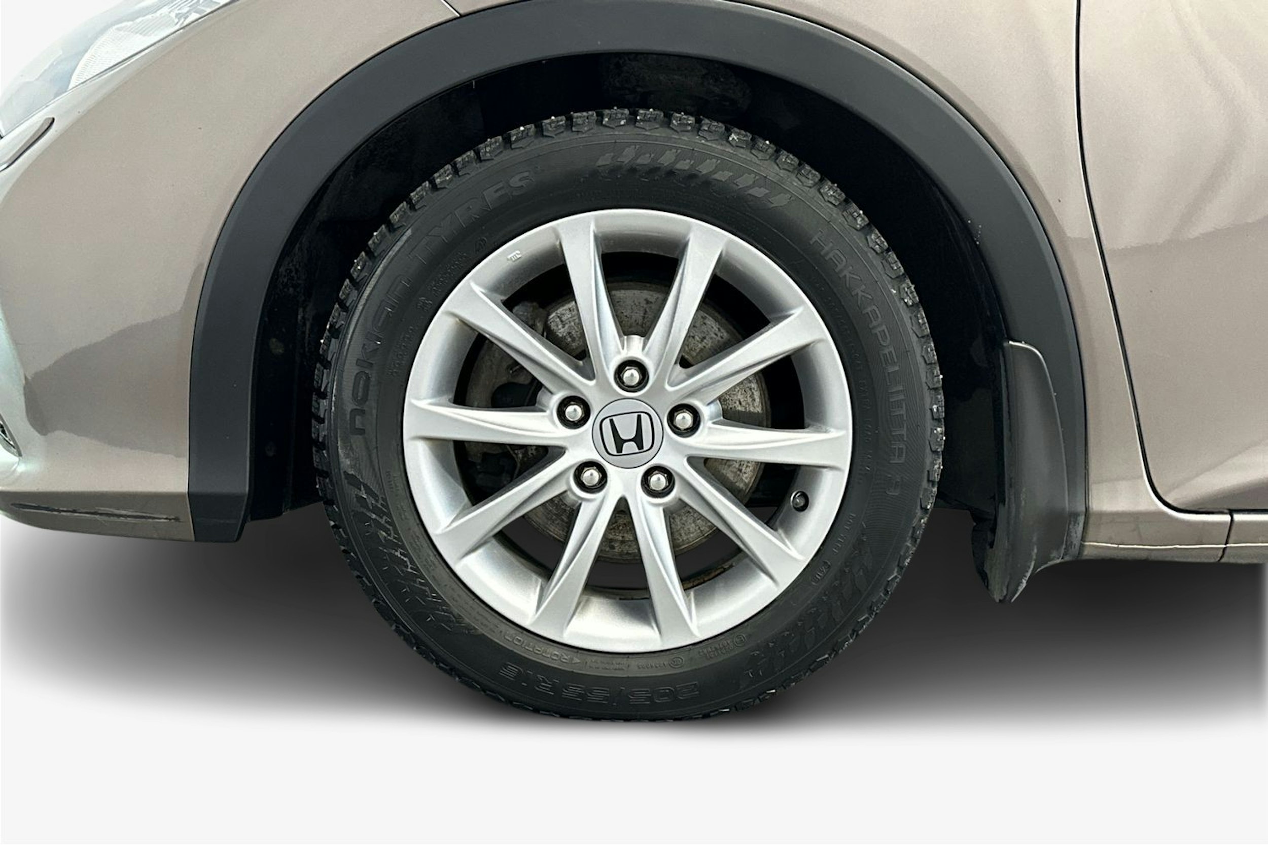 ruskea (beige) Honda Civic 2014 kuva 11.