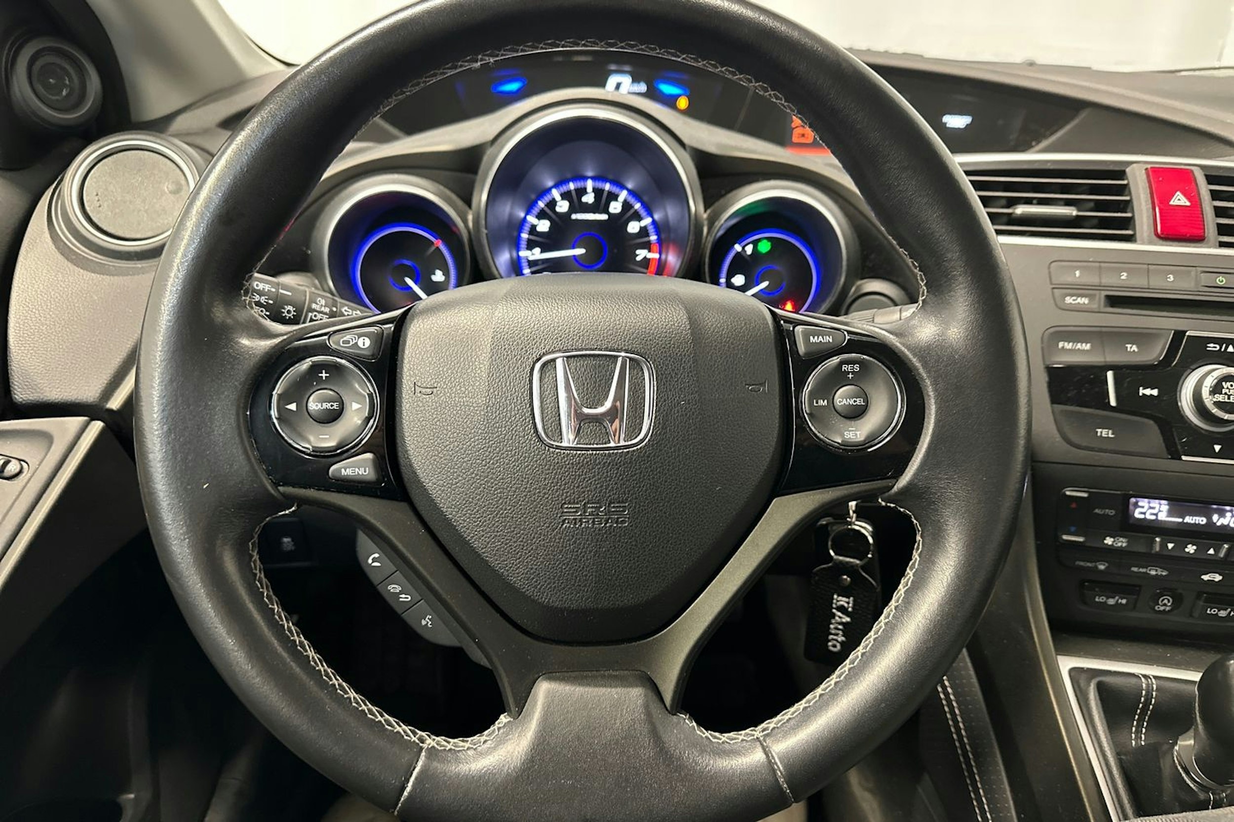 ruskea (beige) Honda Civic 2014 kuva 20.