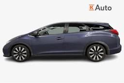 sininen Honda Civic 2014 kuva 5.