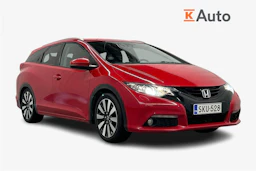 punainen Honda Civic 2014 kuva 1.