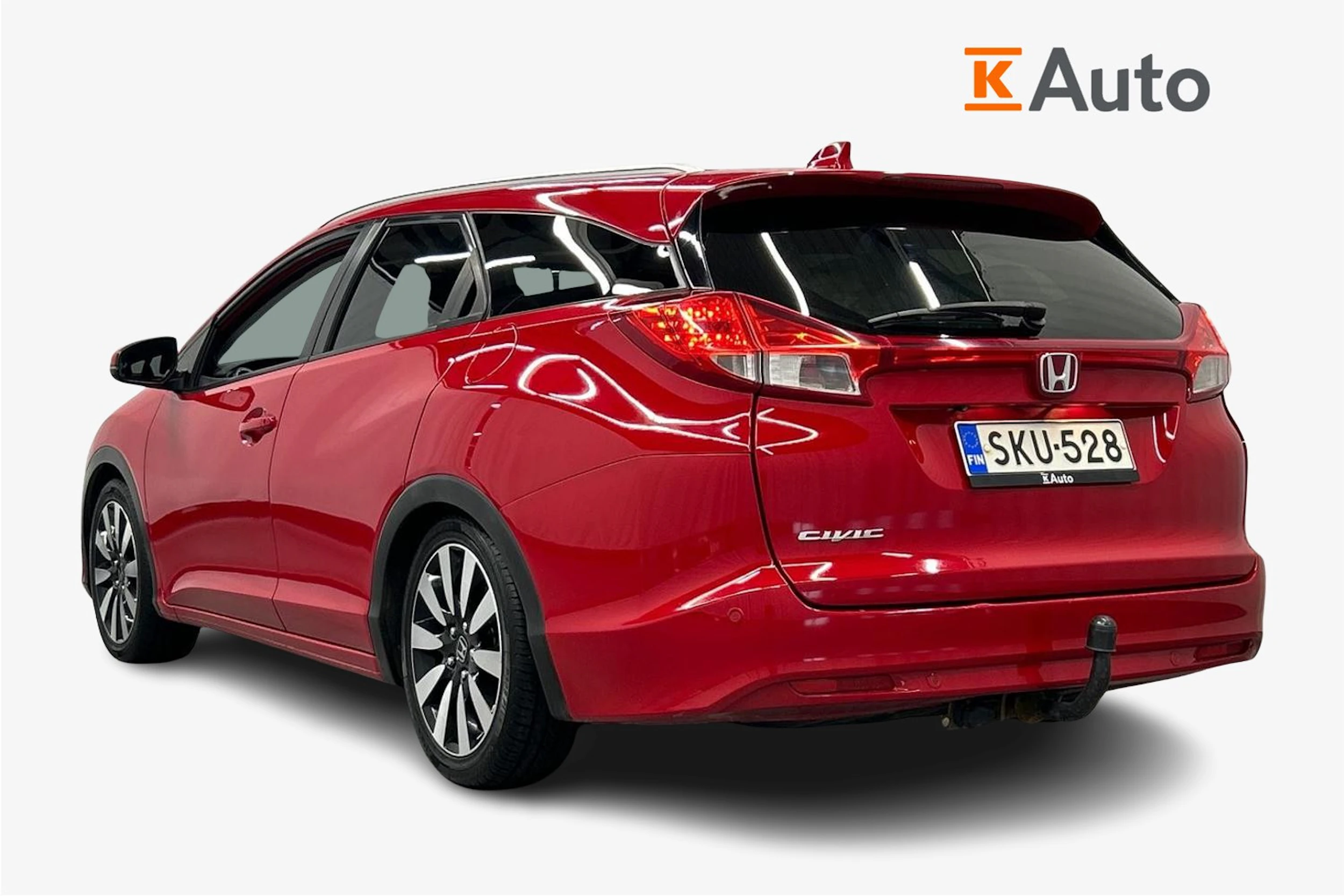 punainen Honda Civic 2014 kuva 2.