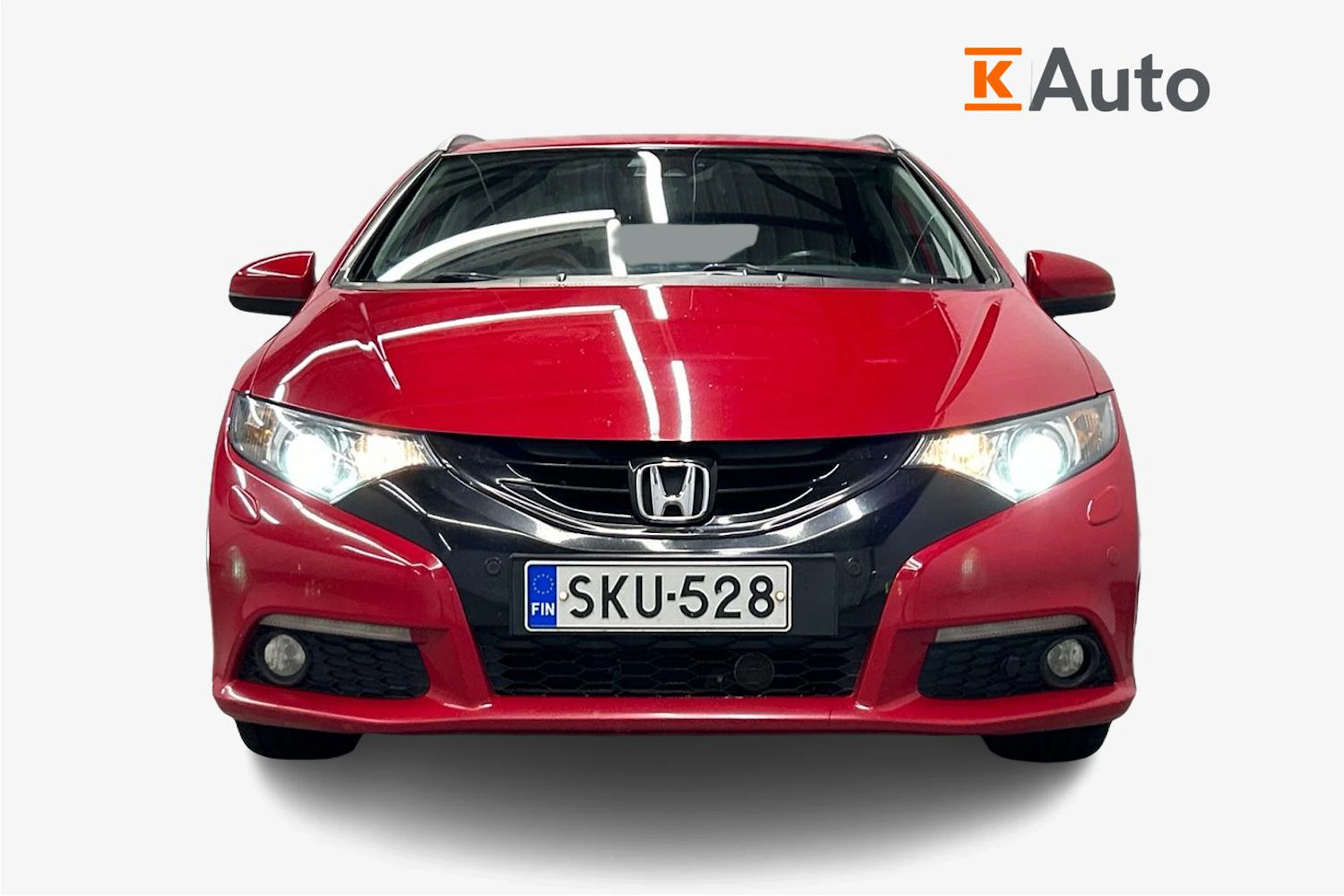 punainen Honda Civic 2014 kuva 4.