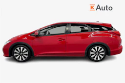punainen Honda Civic 2014 kuva 5.