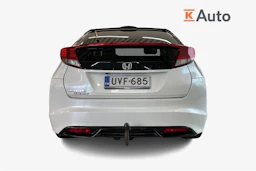Valkoinen Honda CIVIC 2014 kuva 3.