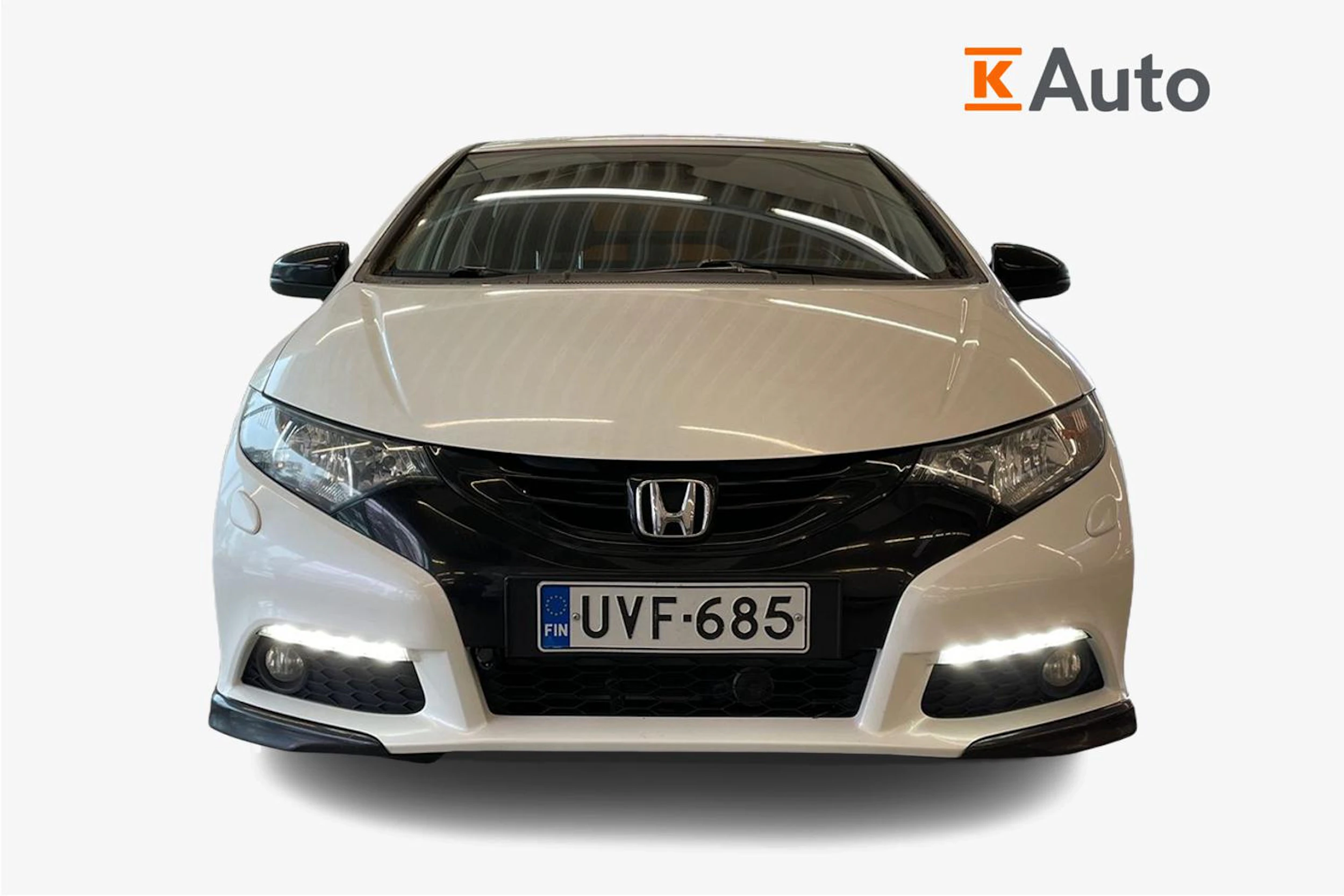 Valkoinen Honda CIVIC 2014 kuva 4.