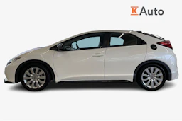 Valkoinen Honda CIVIC 2014 kuva 5.