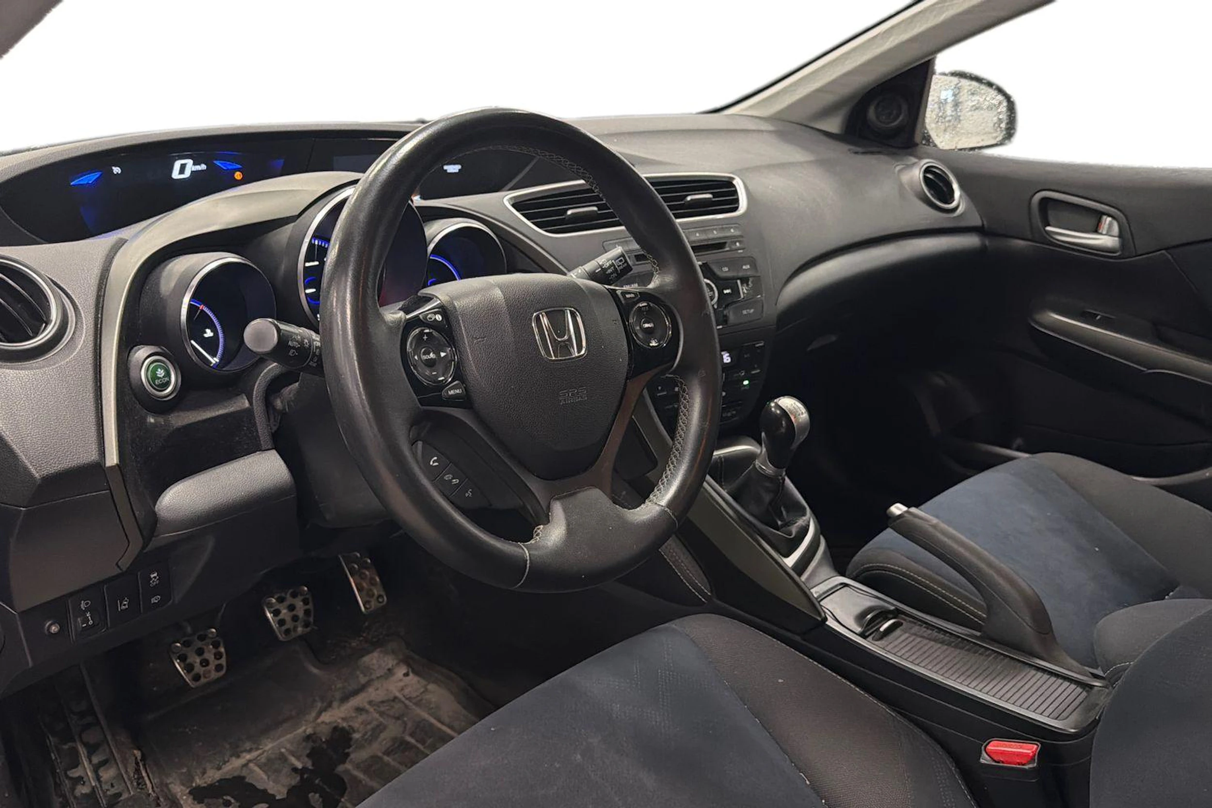 sininen Honda Civic 2015 kuva 3.