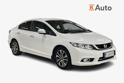 Valkoinen Honda CIVIC 2015 kuva 1.