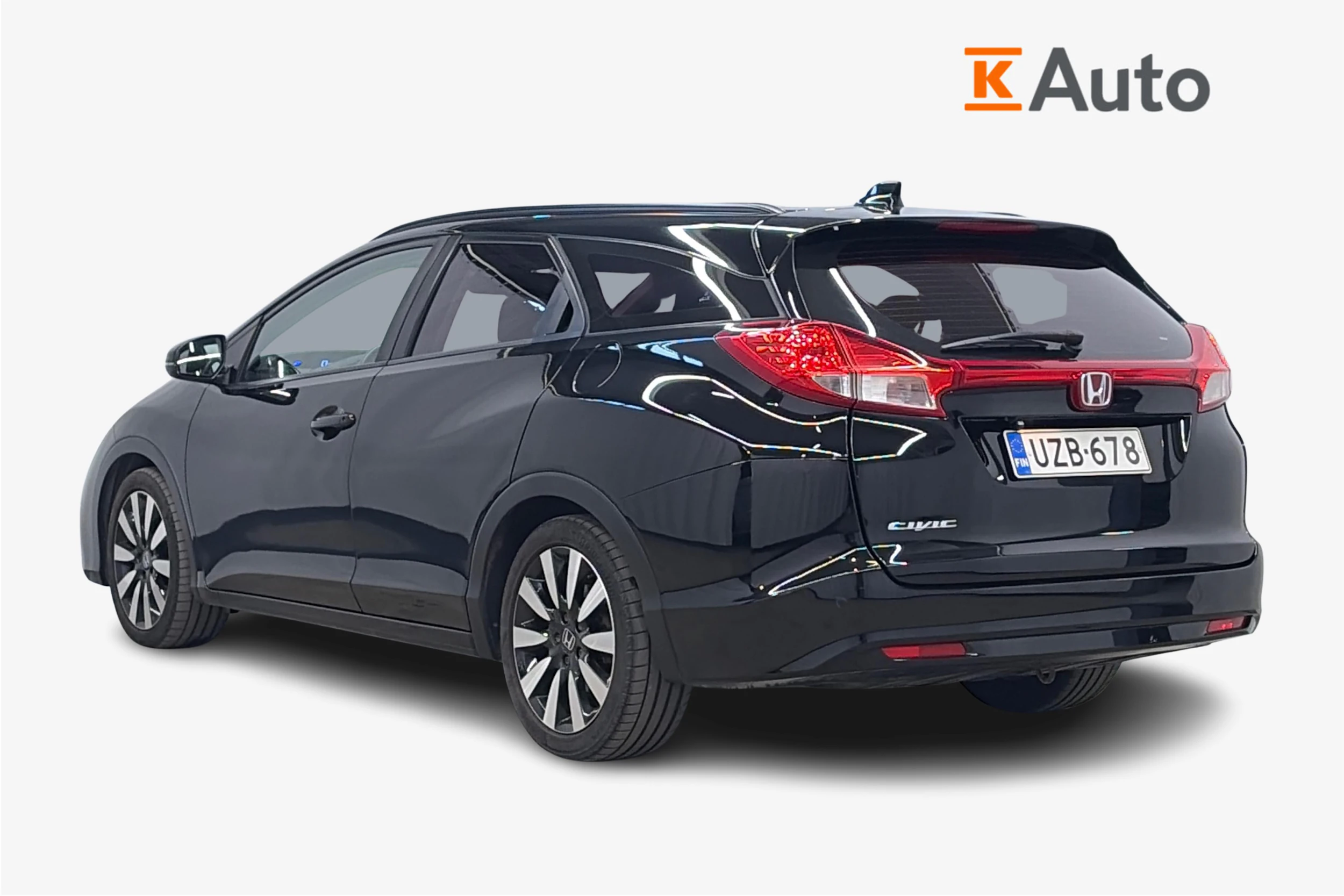 musta Honda Civic 2015 kuva 3.