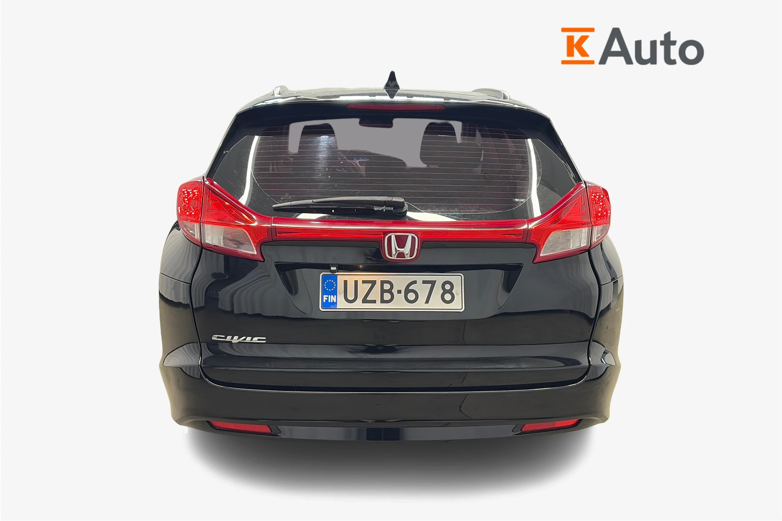 musta Honda Civic 2015 kuva 4.