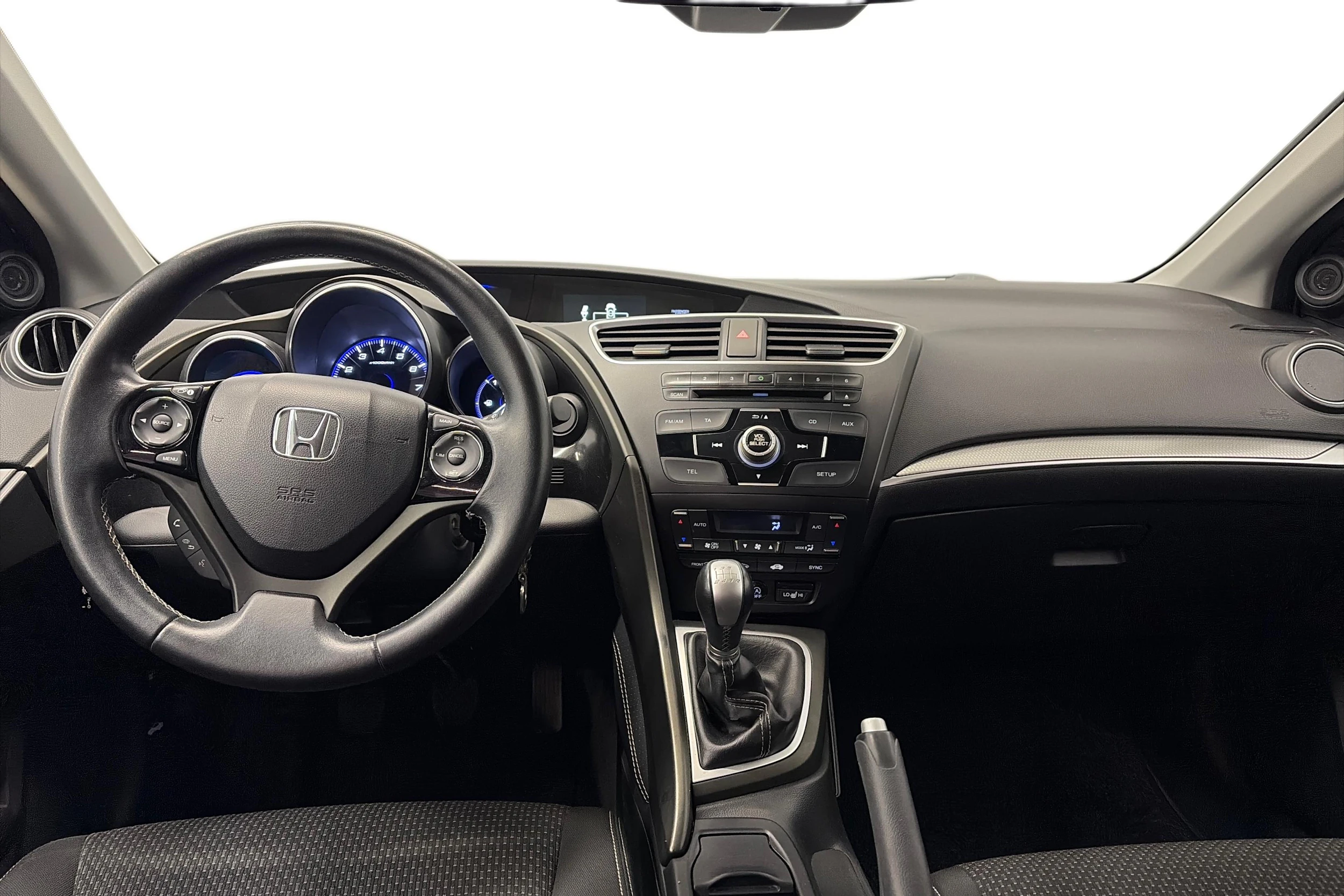 musta Honda Civic 2015 kuva 9.