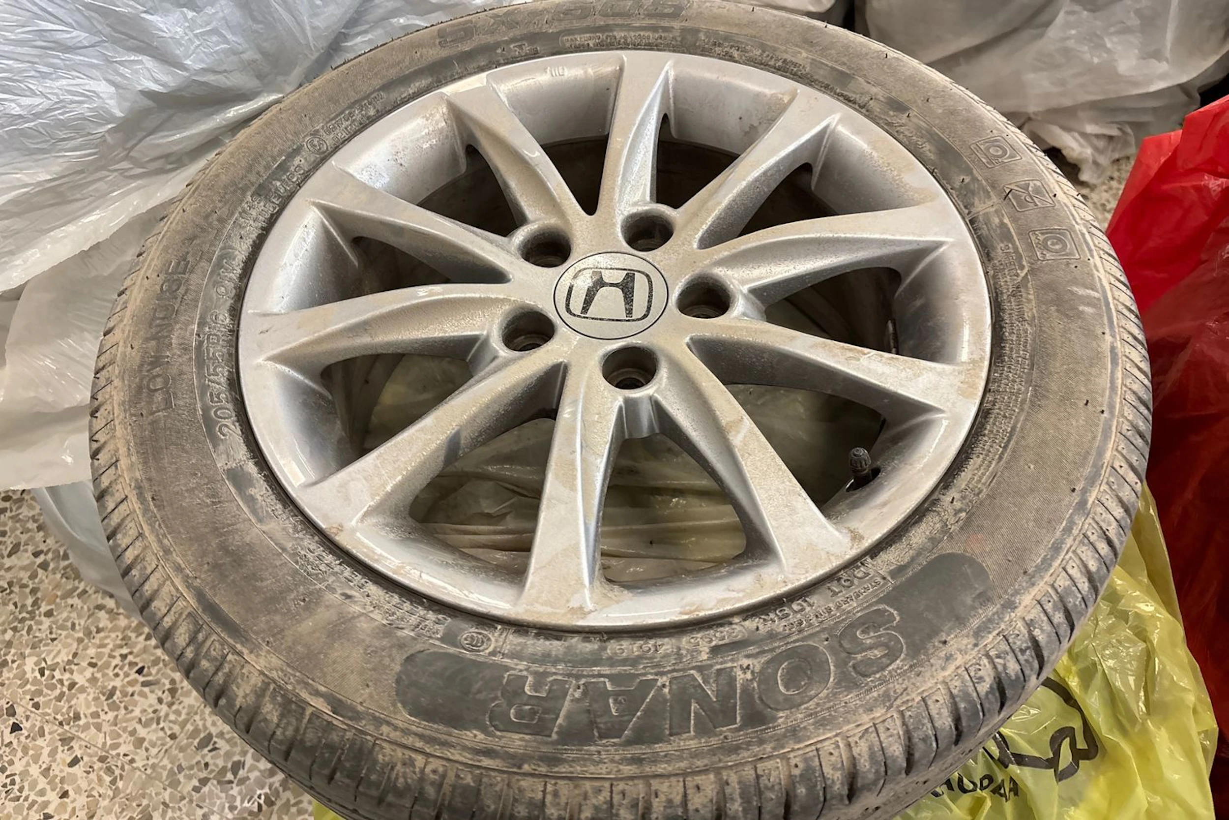 ruskea (beige) Honda Civic 2016 kuva 11.