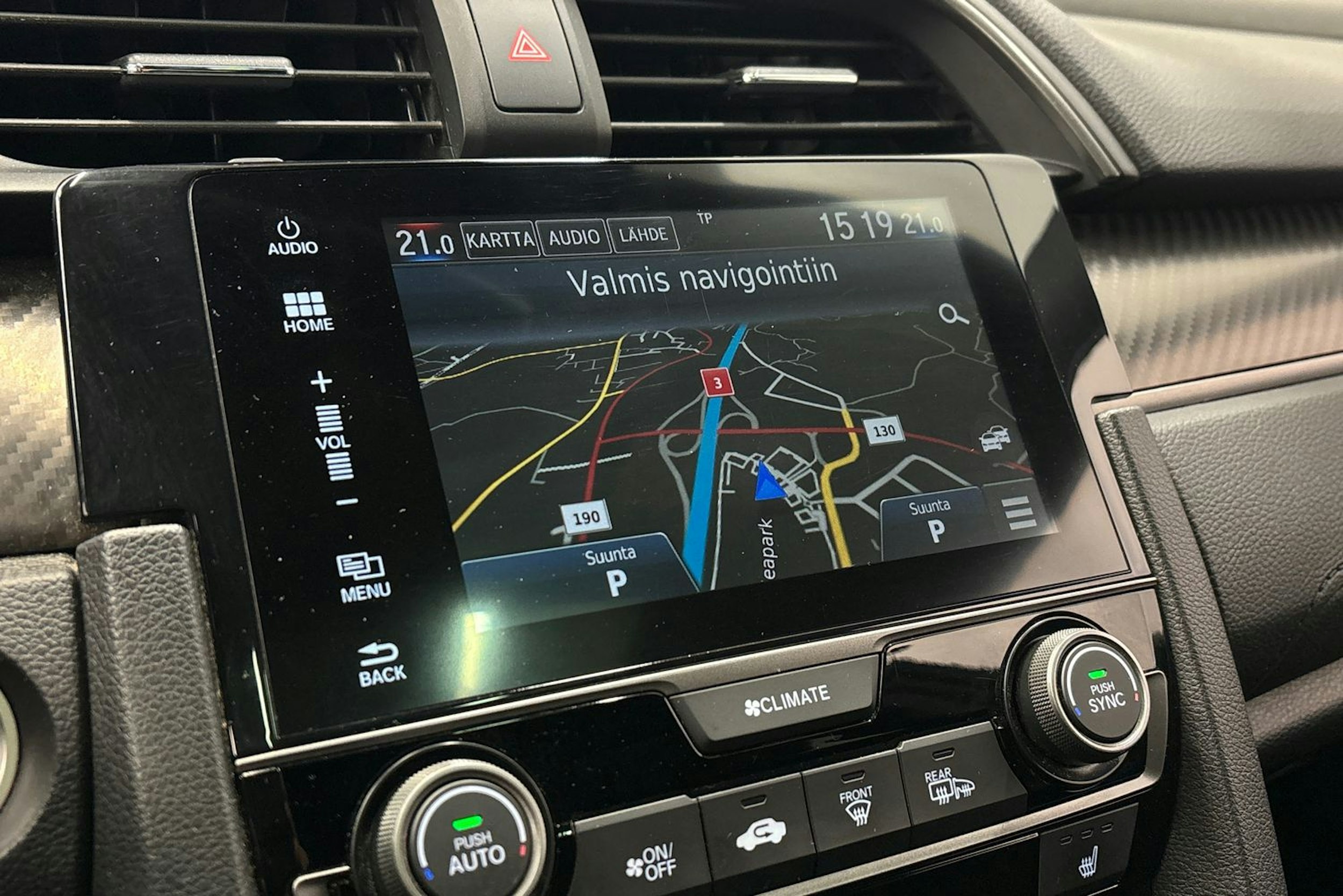 musta Honda Civic 2017 kuva 25.