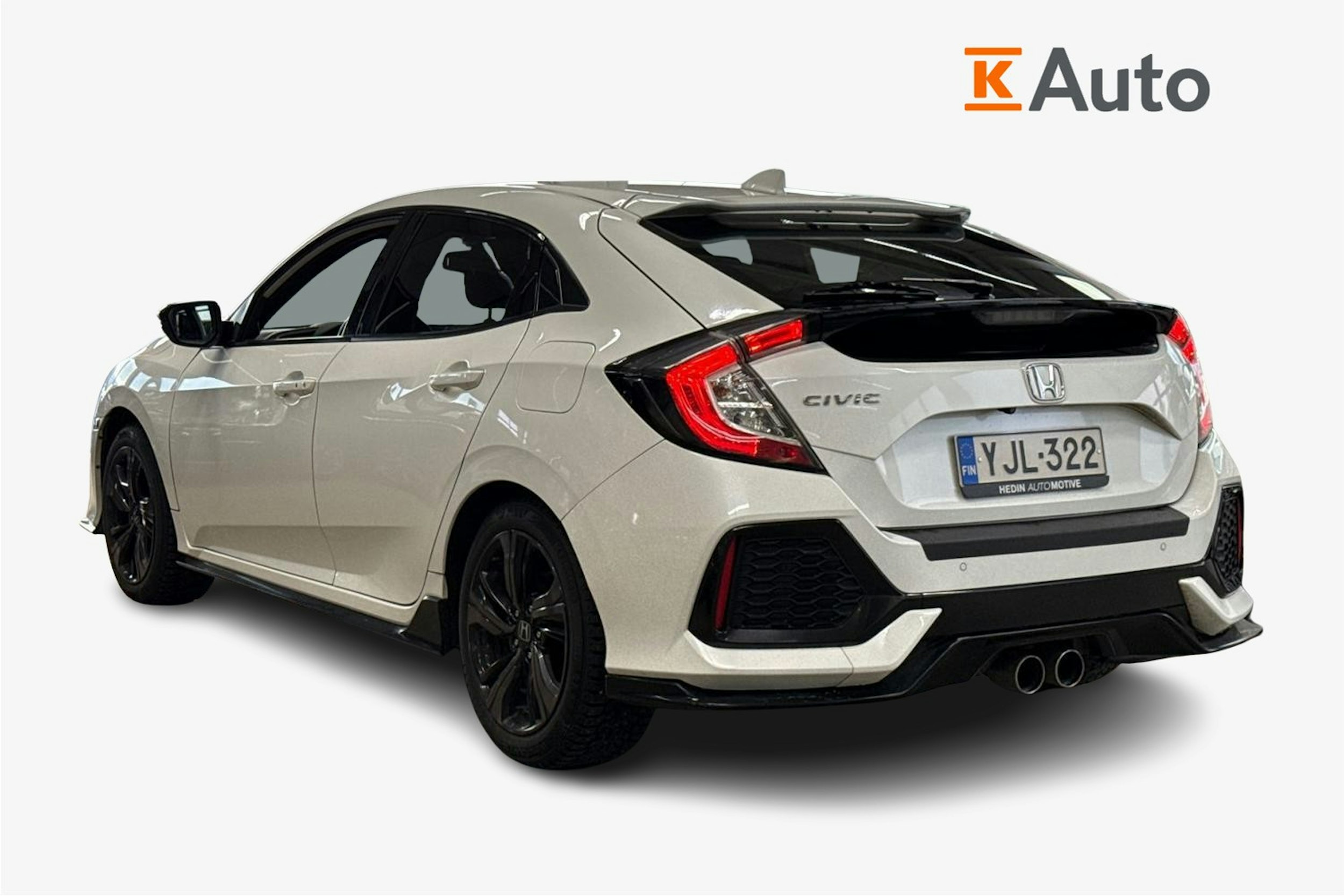 Valkoinen Honda CIVIC 2017 kuva 2.