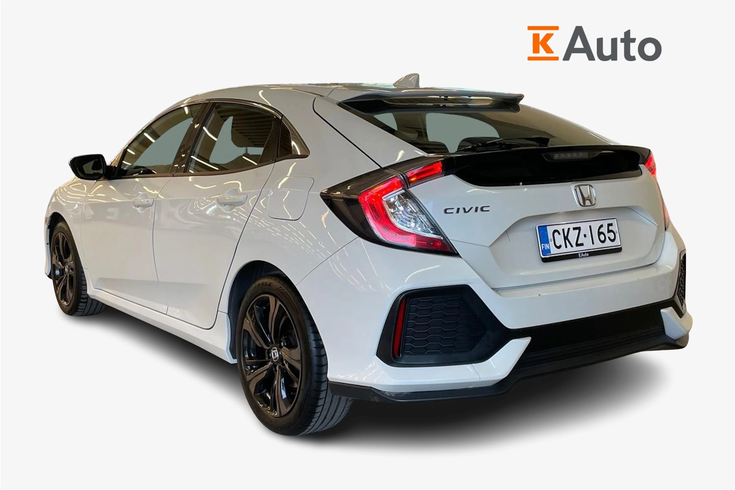 valkoinen Honda Civic 2018 kuva 3.