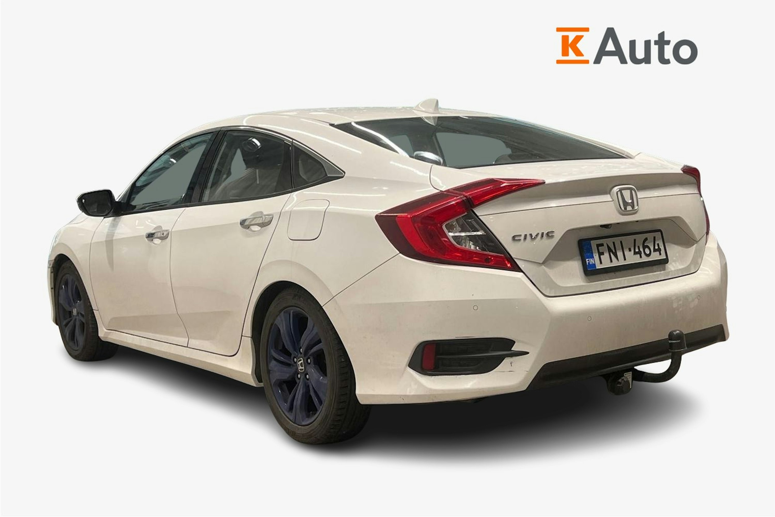 valkoinen Honda Civic 2018 kuva 2.