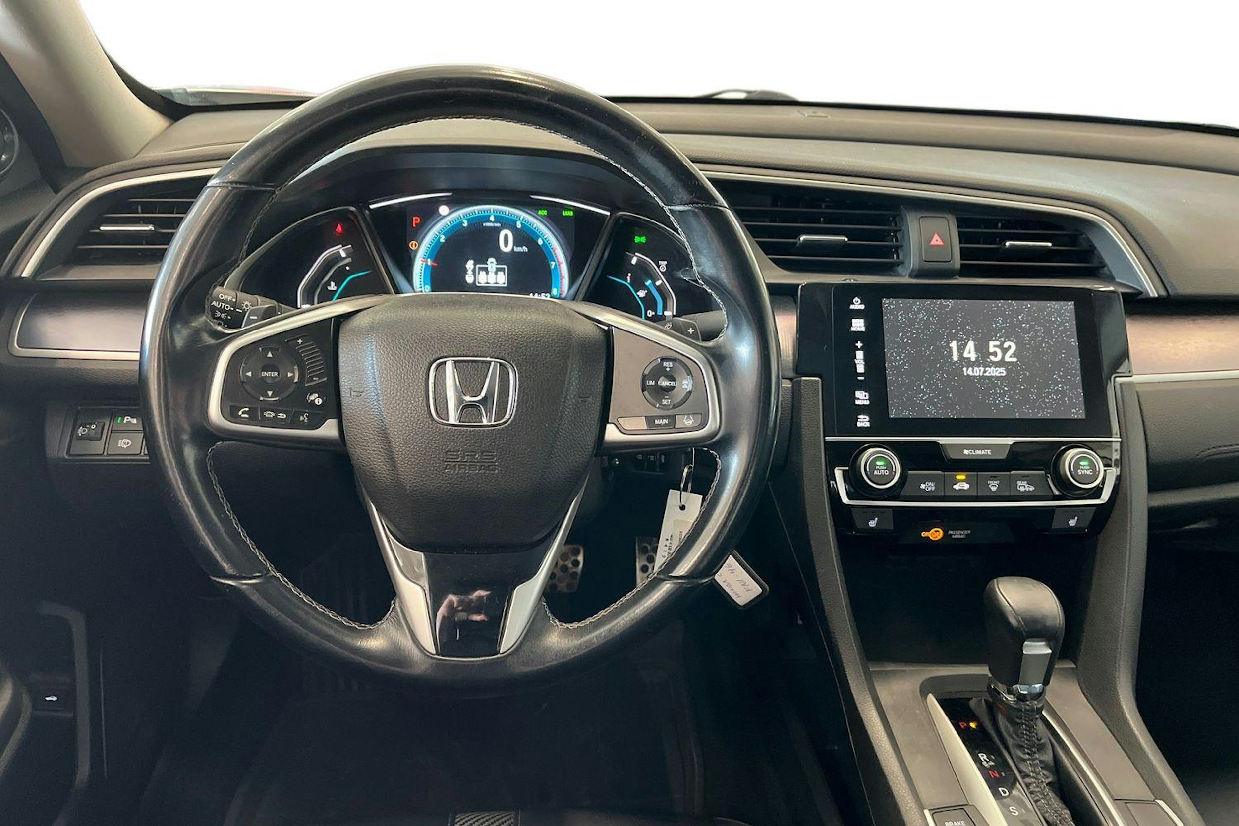 valkoinen Honda Civic 2018 kuva 9.