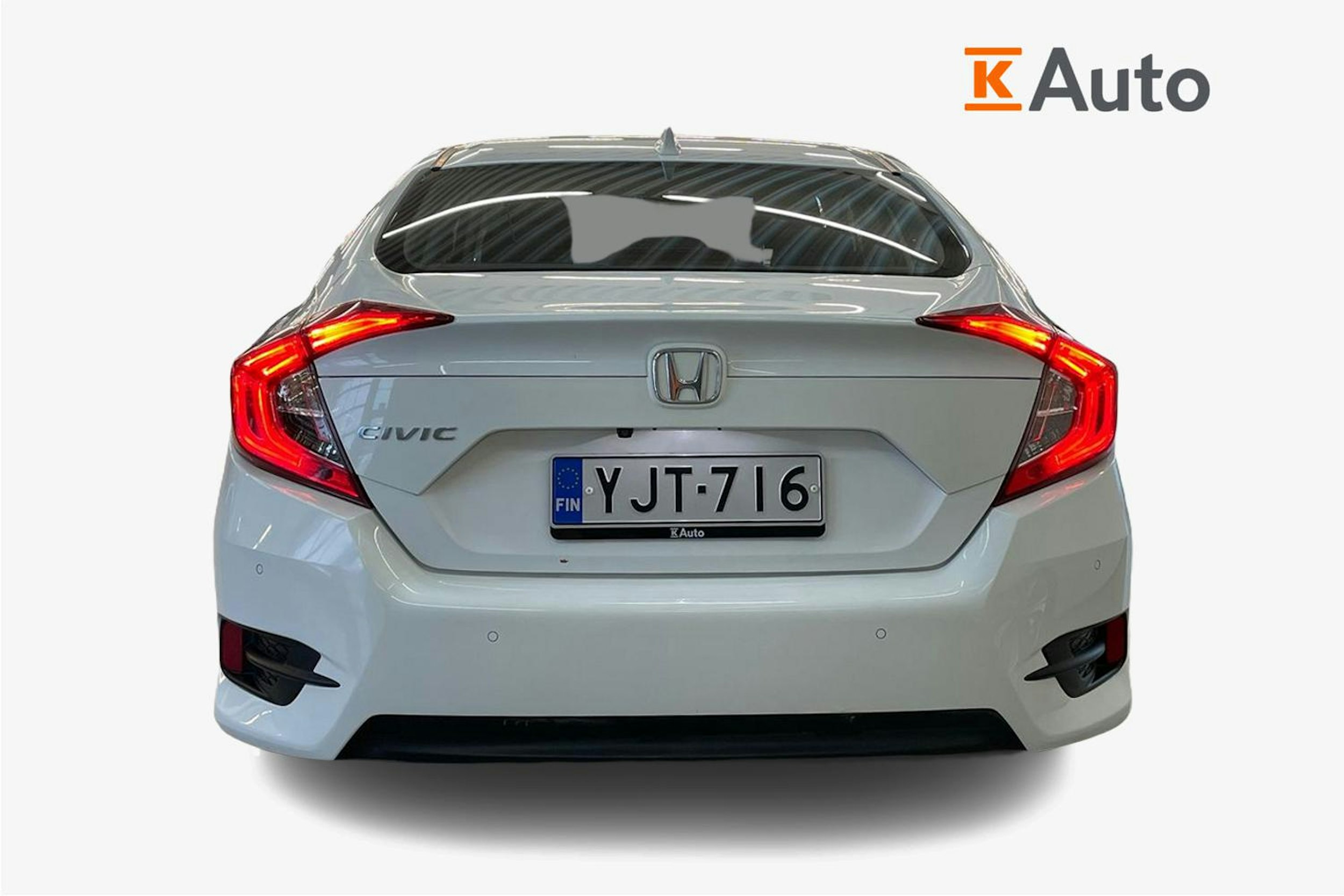 valkoinen Honda Civic 2018 kuva 3.